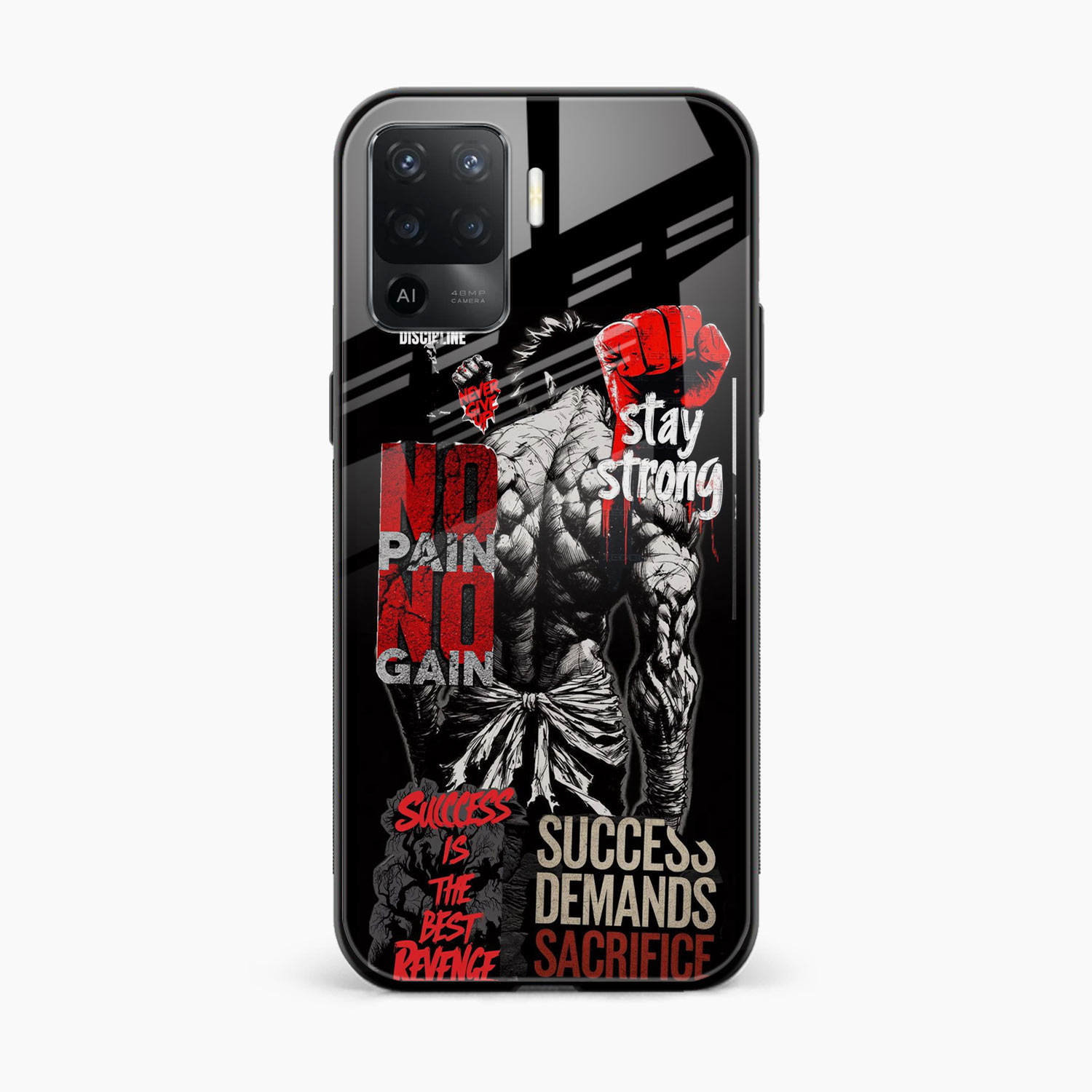 Stay Strong Oppo F19 Pro Back Cover