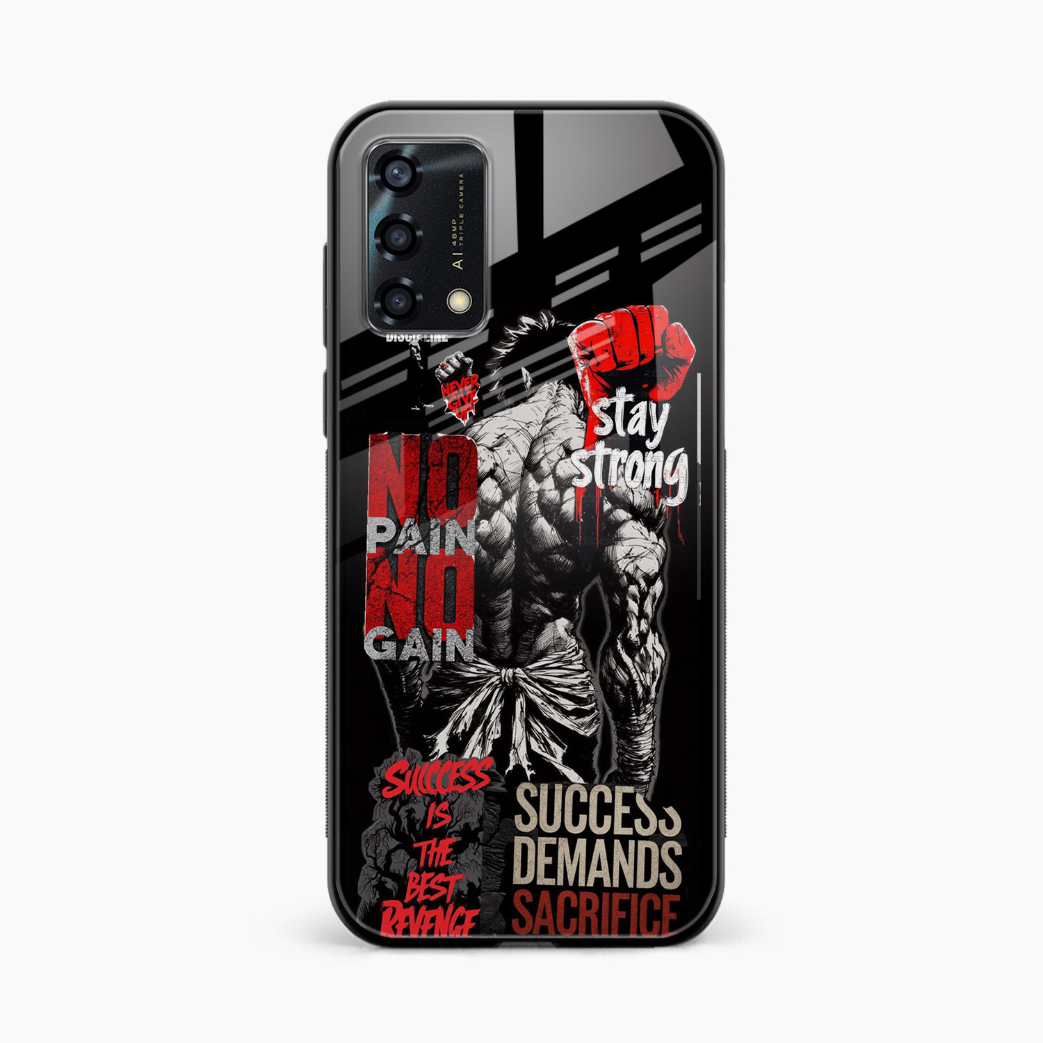 Stay Strong Oppo F19 Back Cover