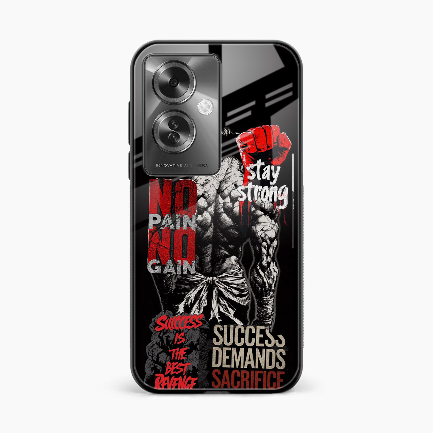 Stay Strong Oppo F25 Pro 5G Back Cover
