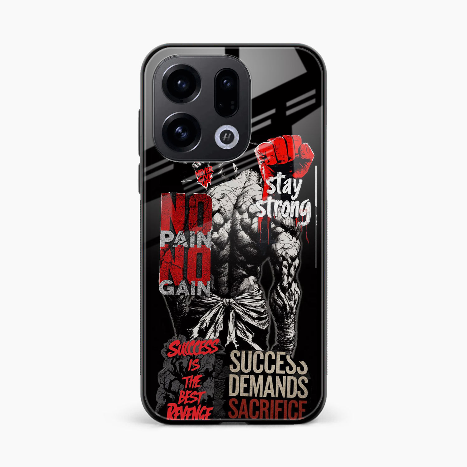 Stay Strong Oppo Find X9 Back Cover