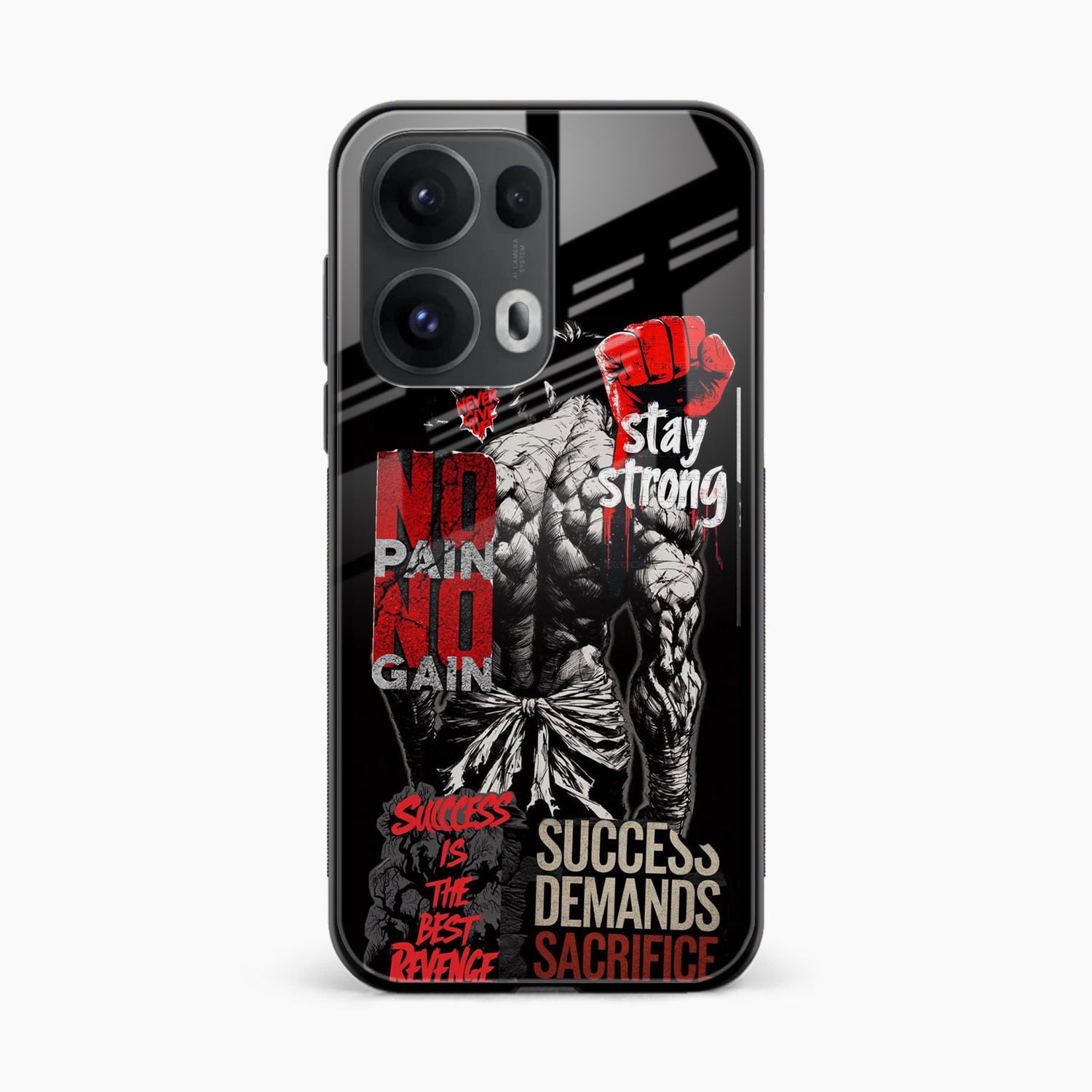 Stay Strong Oppo Reno 13 Pro 5G Back Cover