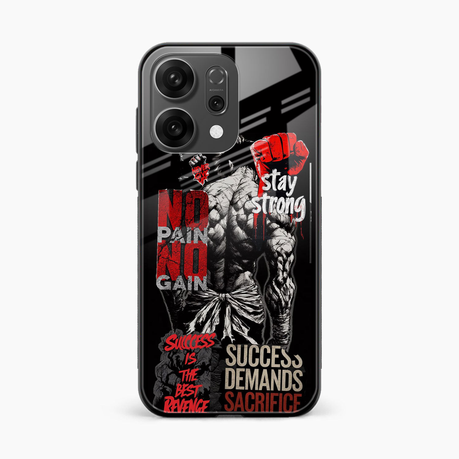 Stay Strong Oppo Reno 14 5G Back Cover