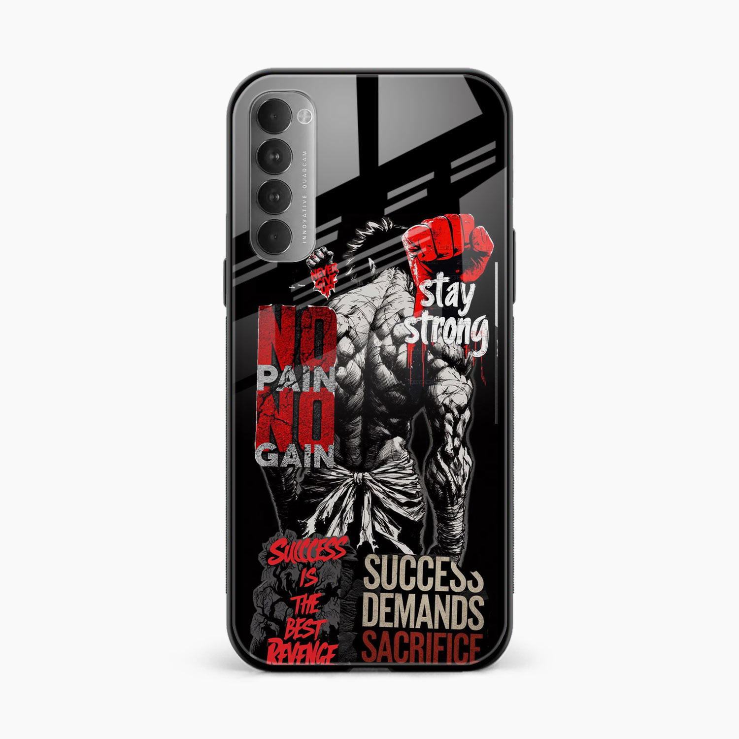 Stay Strong Oppo Reno 4 Pro 4G Back Cover