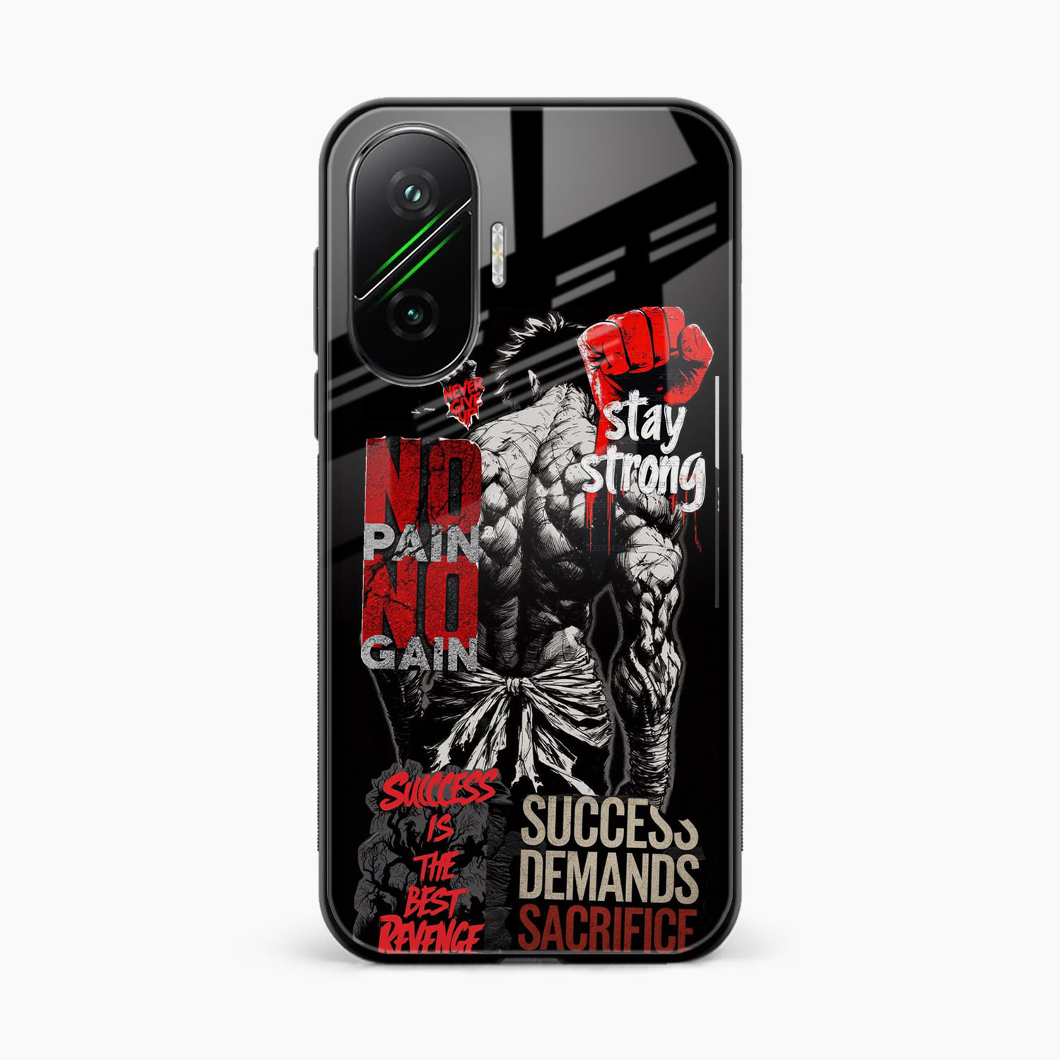Stay Strong Poco F7 5G Back Cover