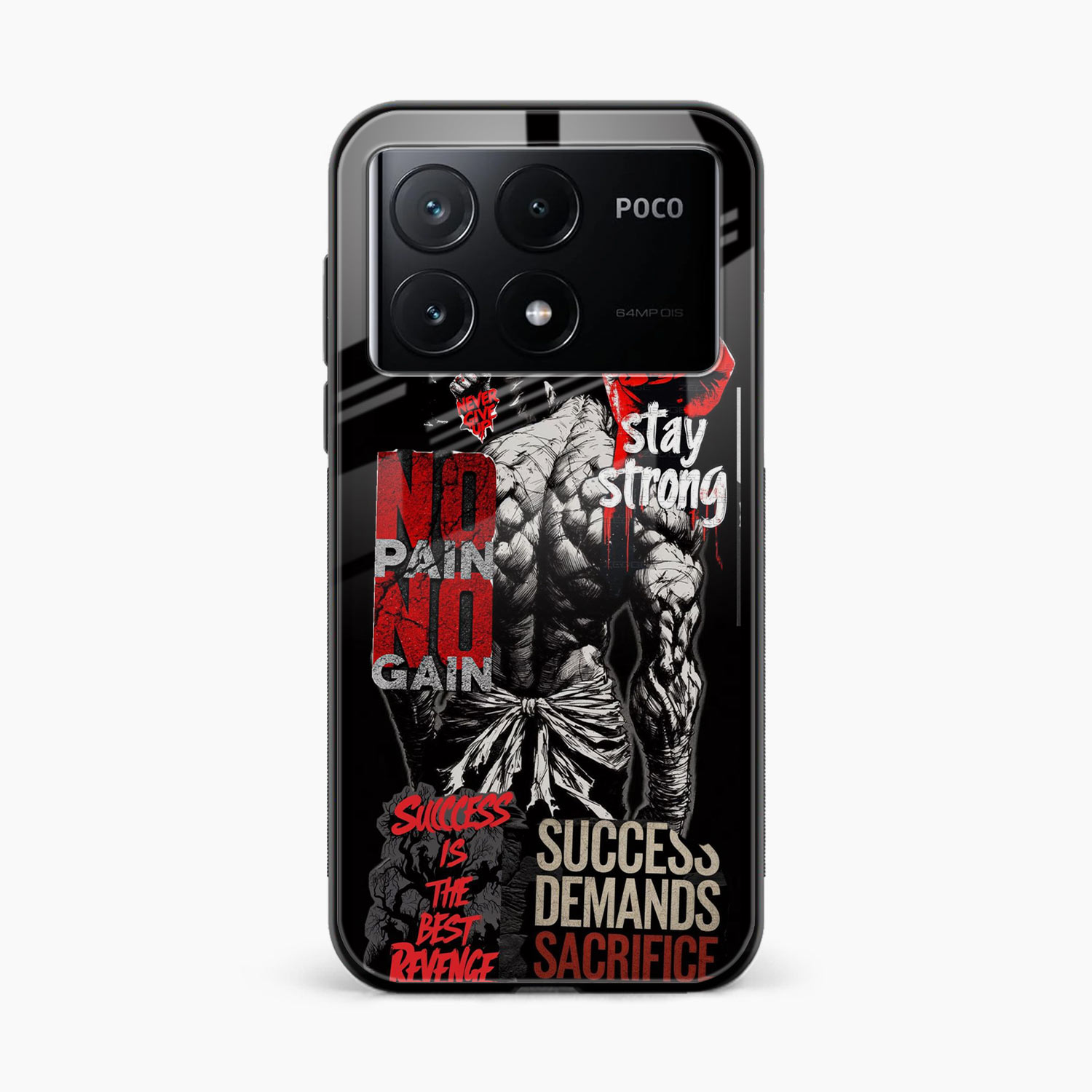 Stay Strong Poco X6 Pro 5G Back Cover