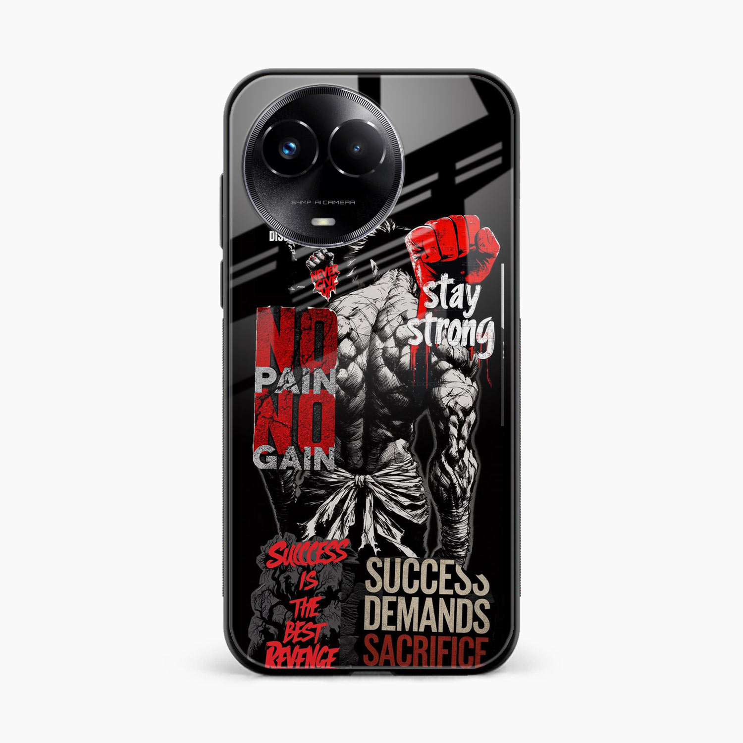 Stay Strong Realme C67 5G Back Cover