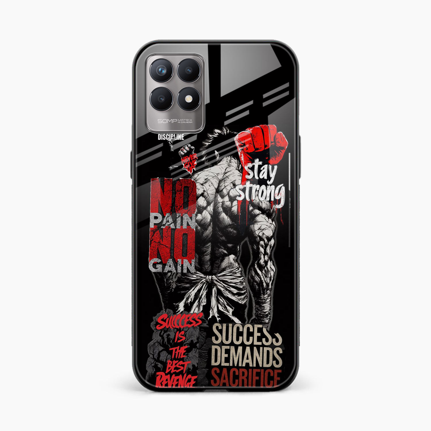 Stay Strong Realme Narzo 50 Back Cover