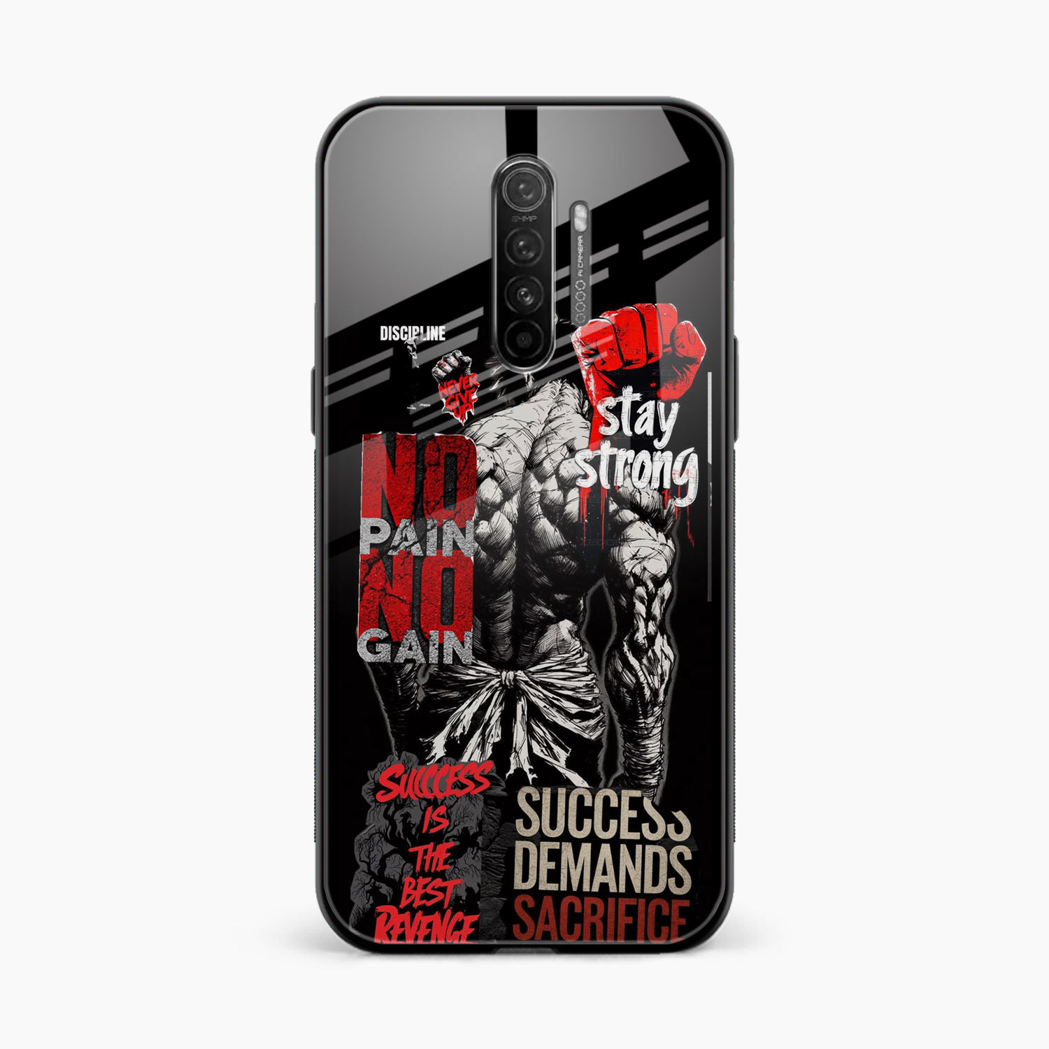 Stay Strong Realme X2 Pro Back Cover