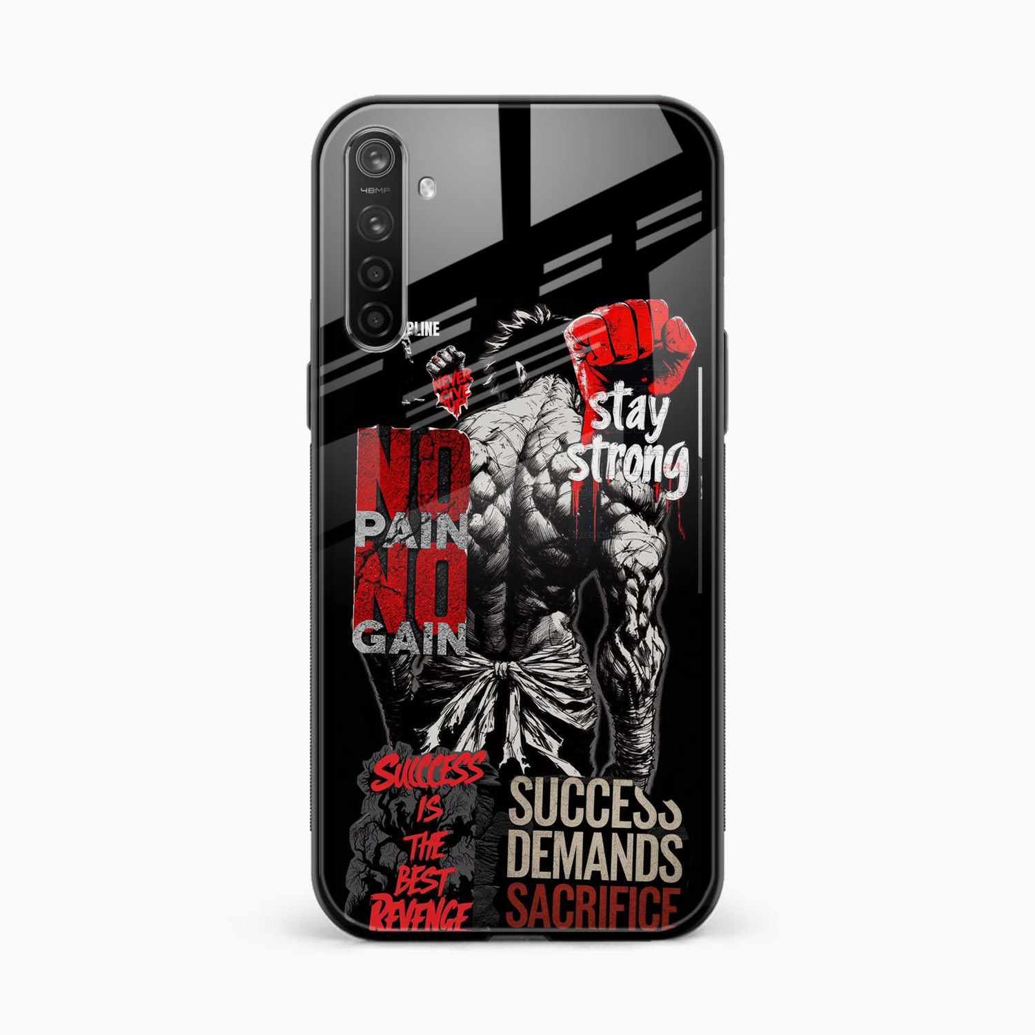 Stay Strong Realme X50 Pro Back Cover