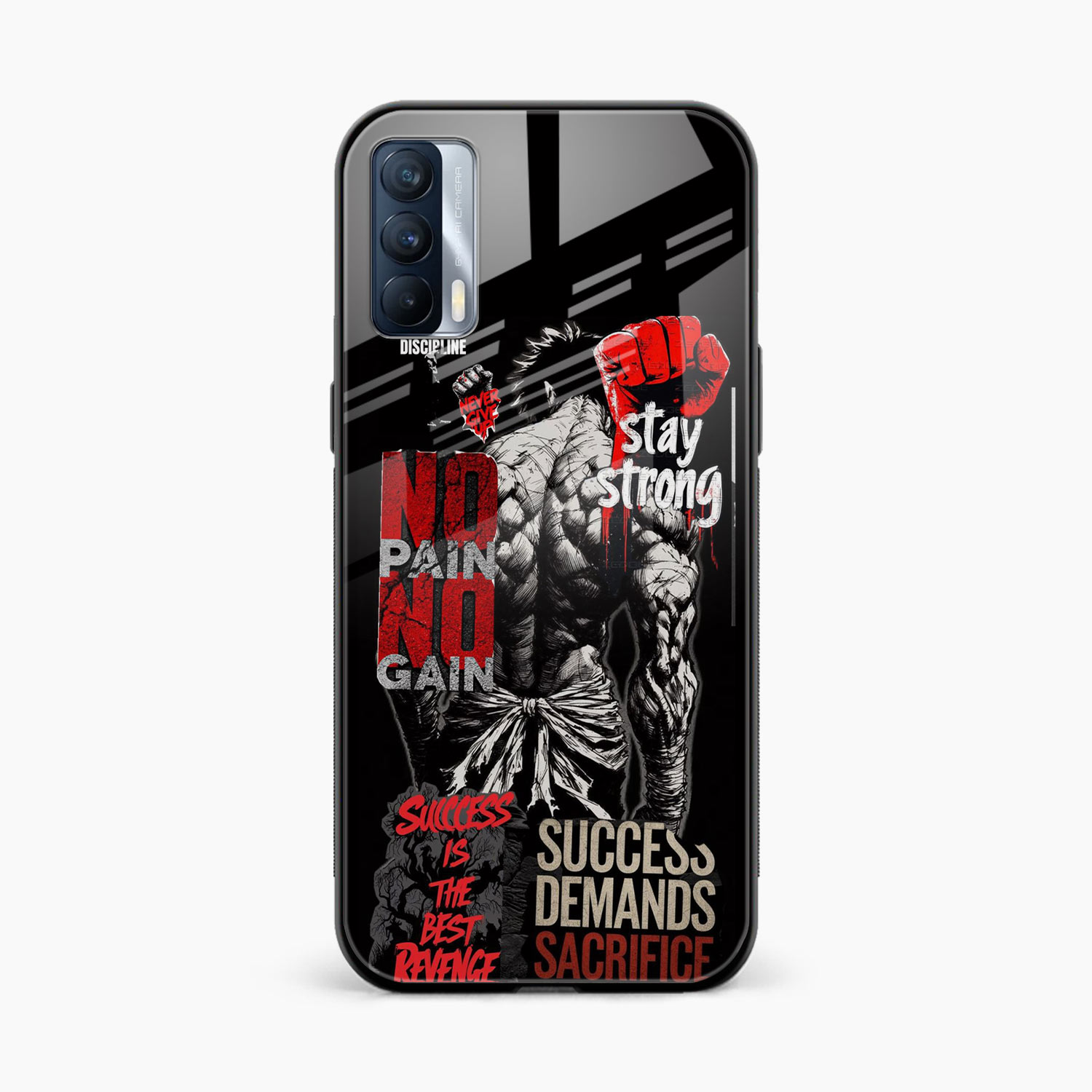 Stay Strong Realme X7 5G Back Cover
