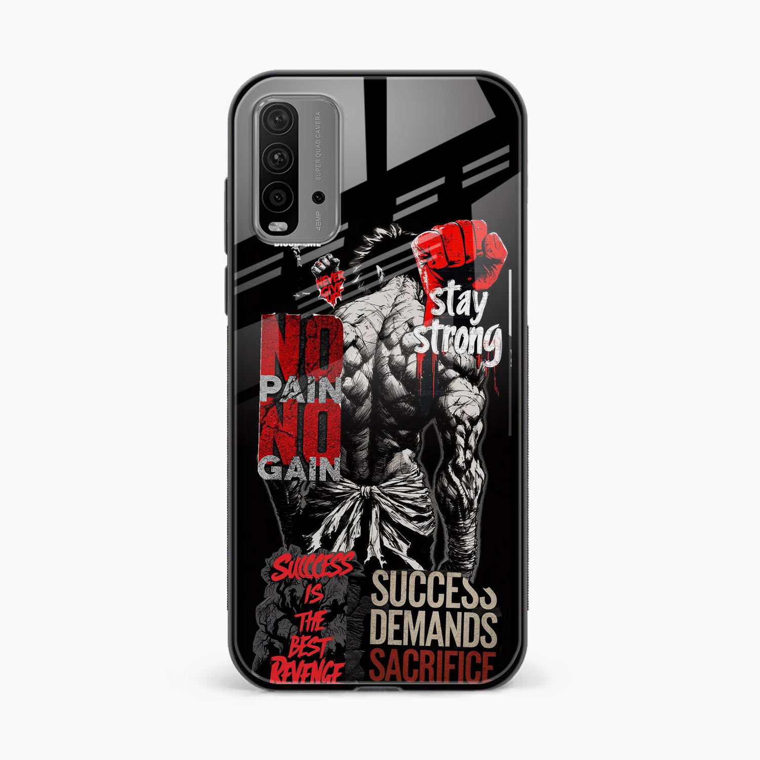 Stay Strong Redmi 9 Power Back Cover