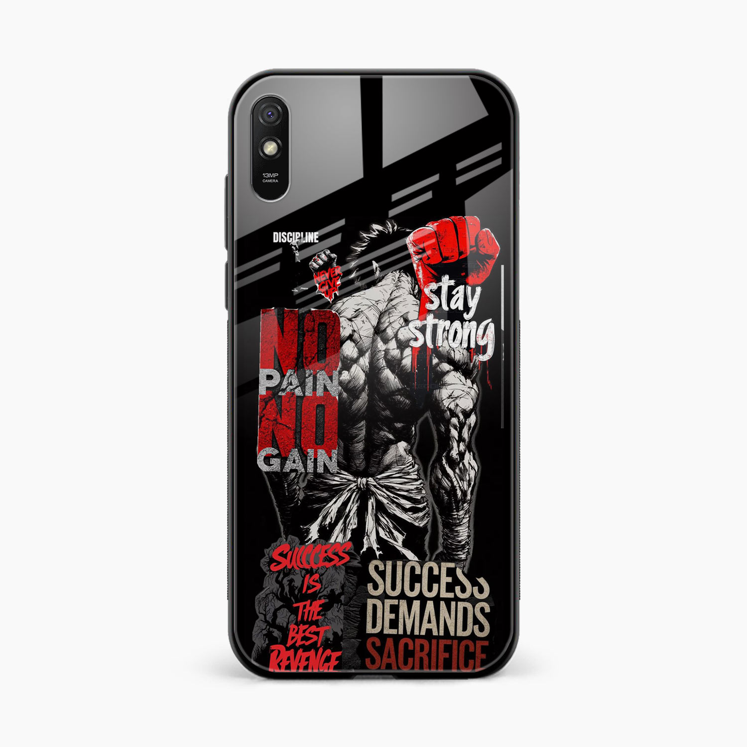 Stay Strong Redmi 9i Back Cover