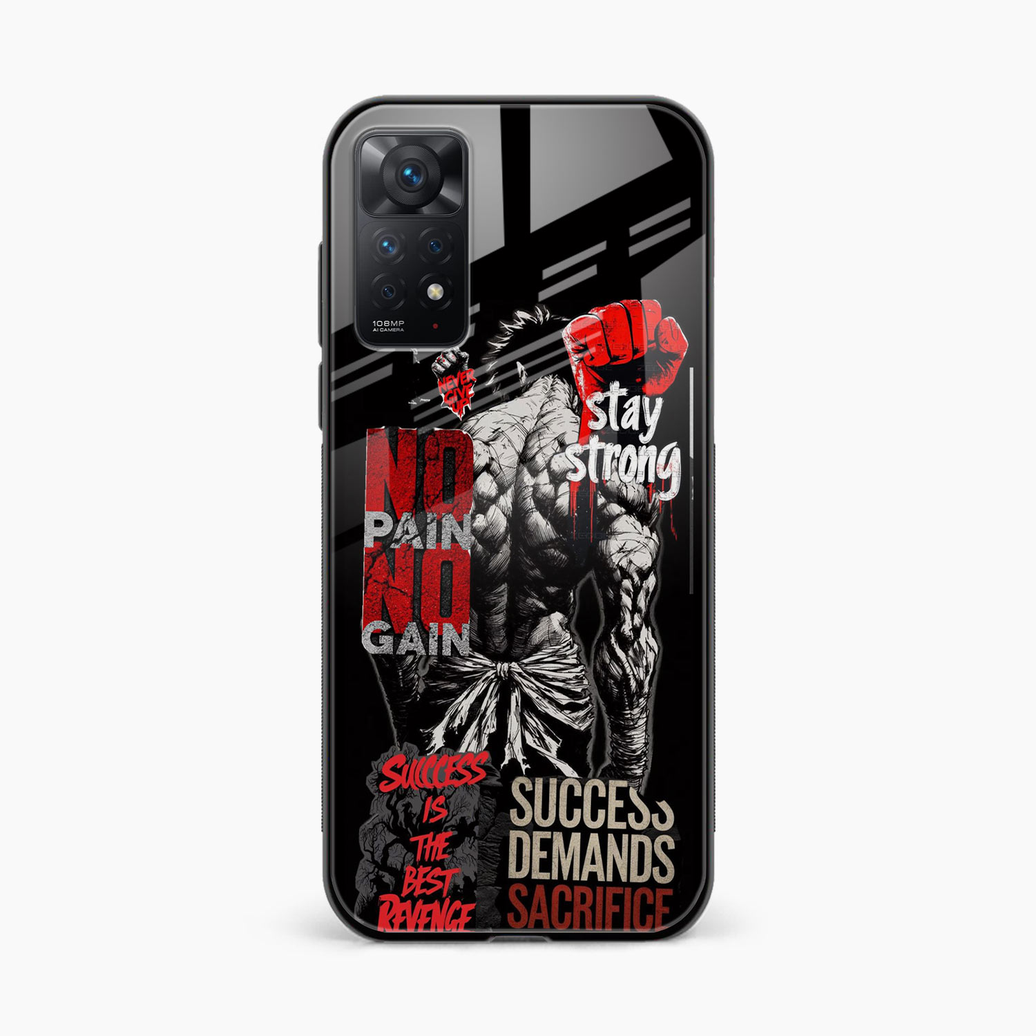 Stay Strong Redmi Note 11 Pro Back Cover