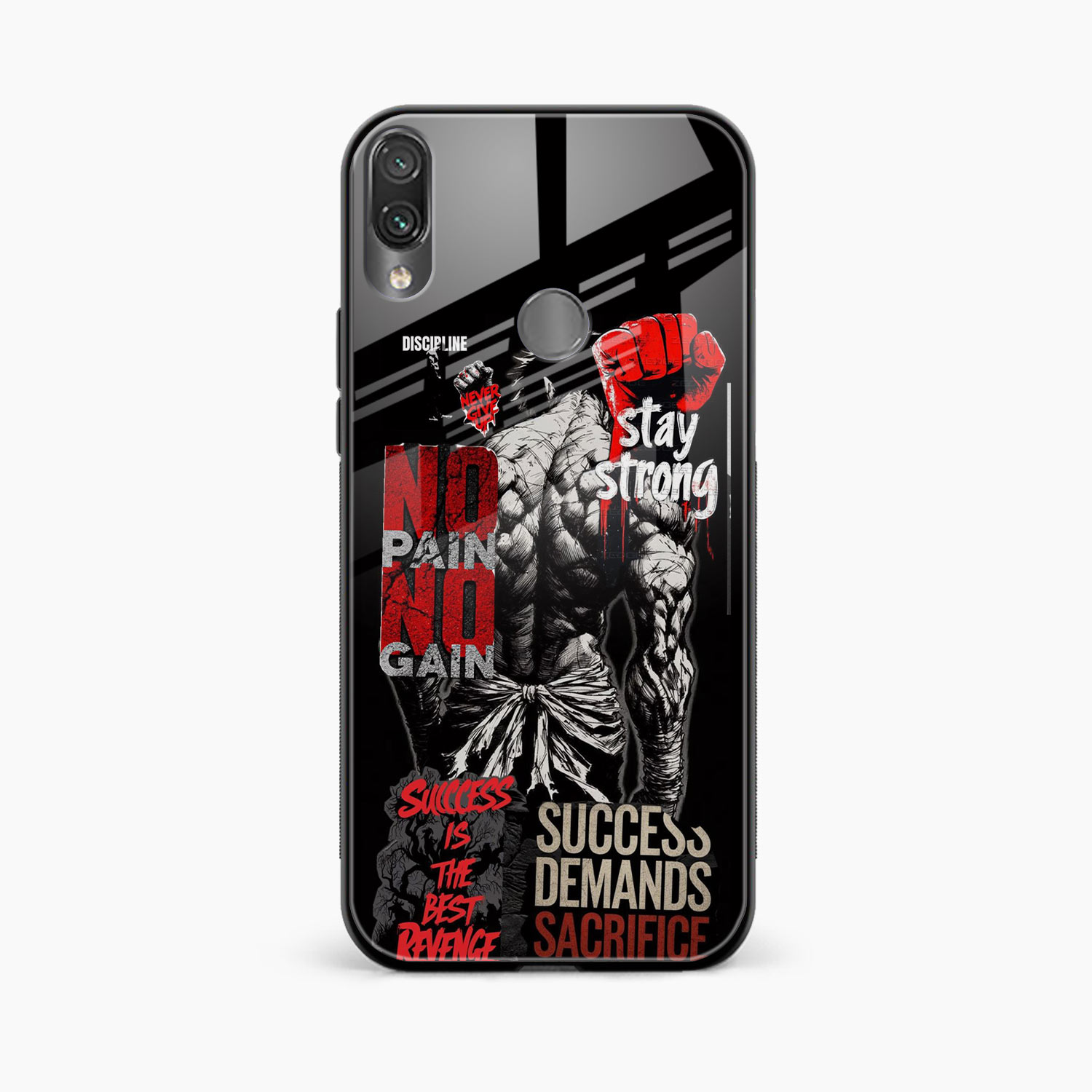 Stay Strong Redmi Note 7 Pro Back Cover