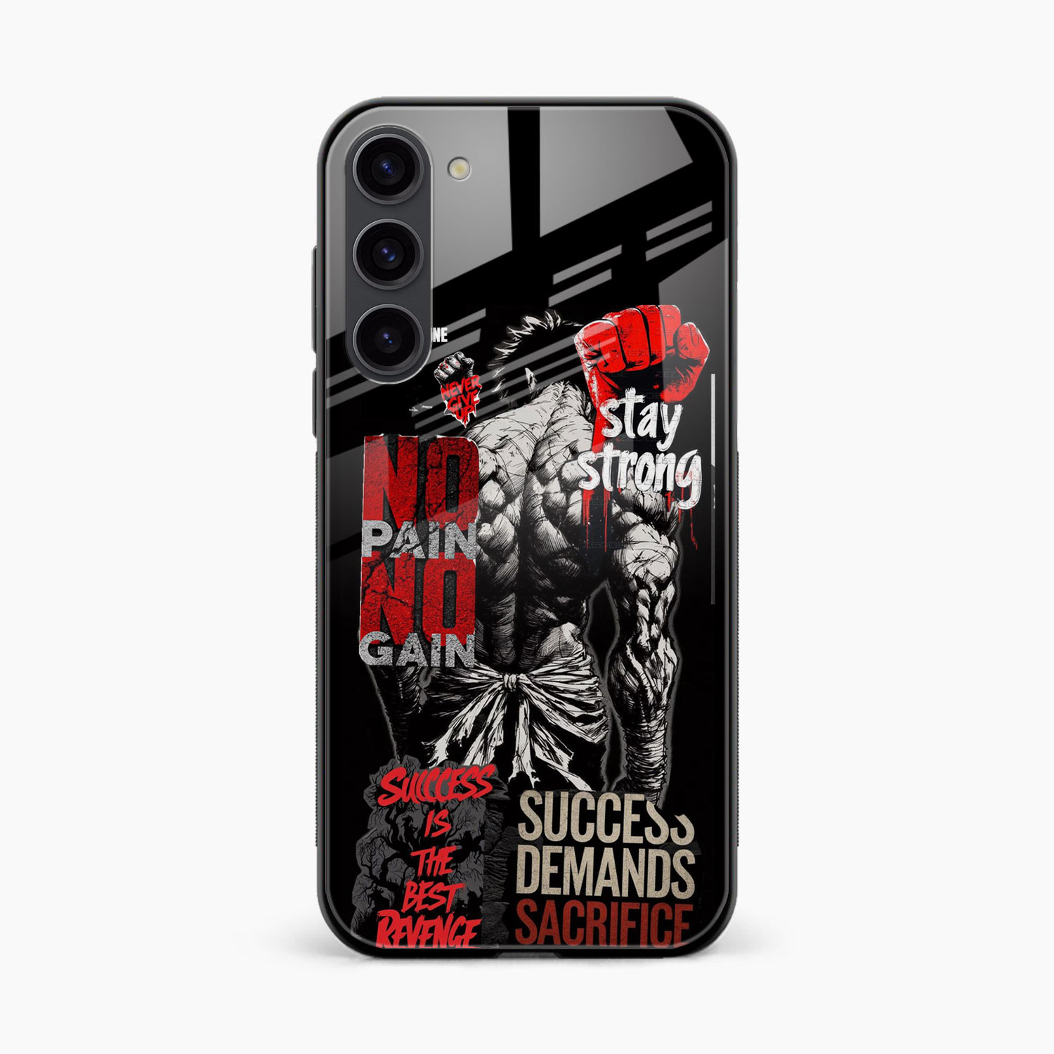Stay Strong Samsung S23 Back Cover