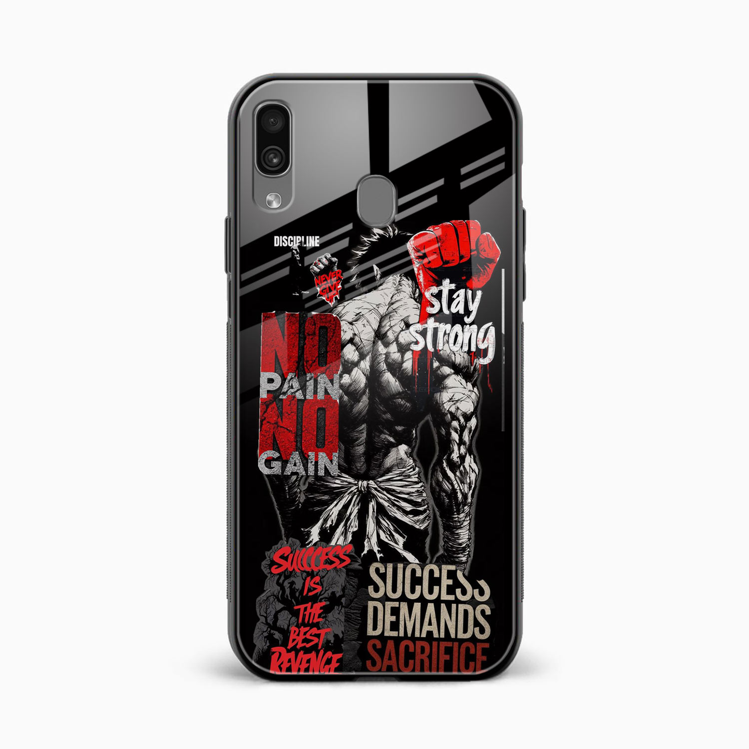 Stay Strong Samsung A30 Back Cover