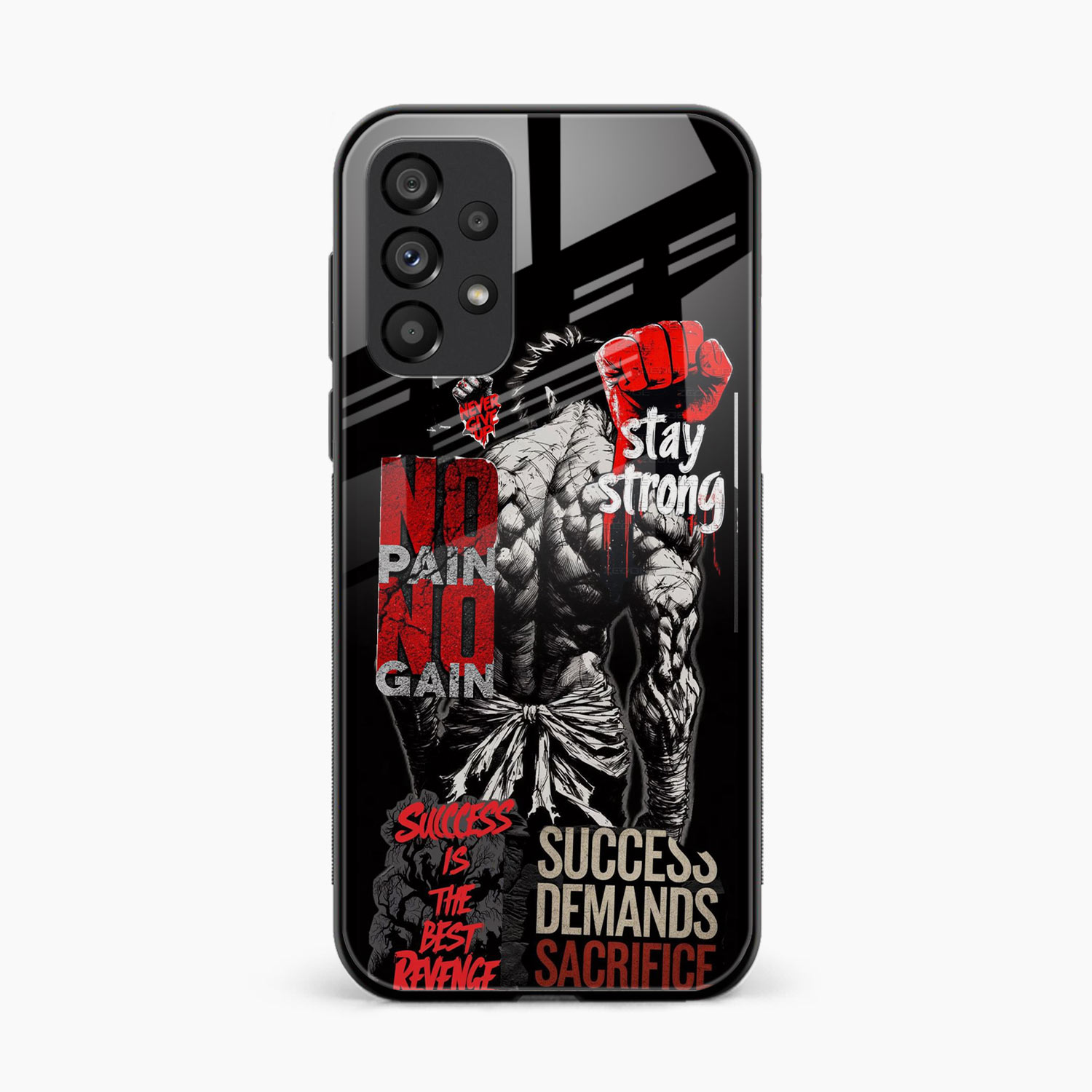 Stay Strong Samsung A73 5G Back Cover