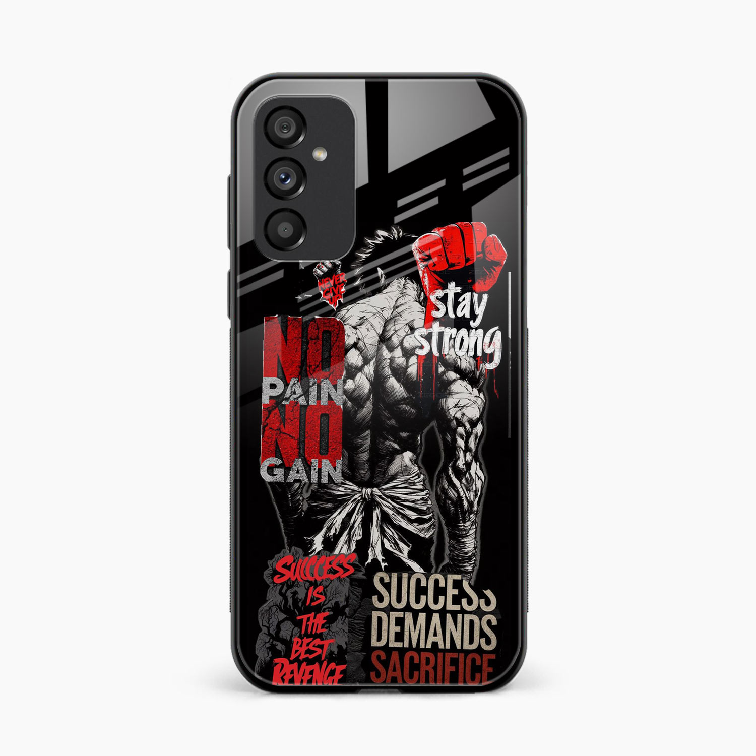 Stay Strong Samsung F55 5G Back Cover