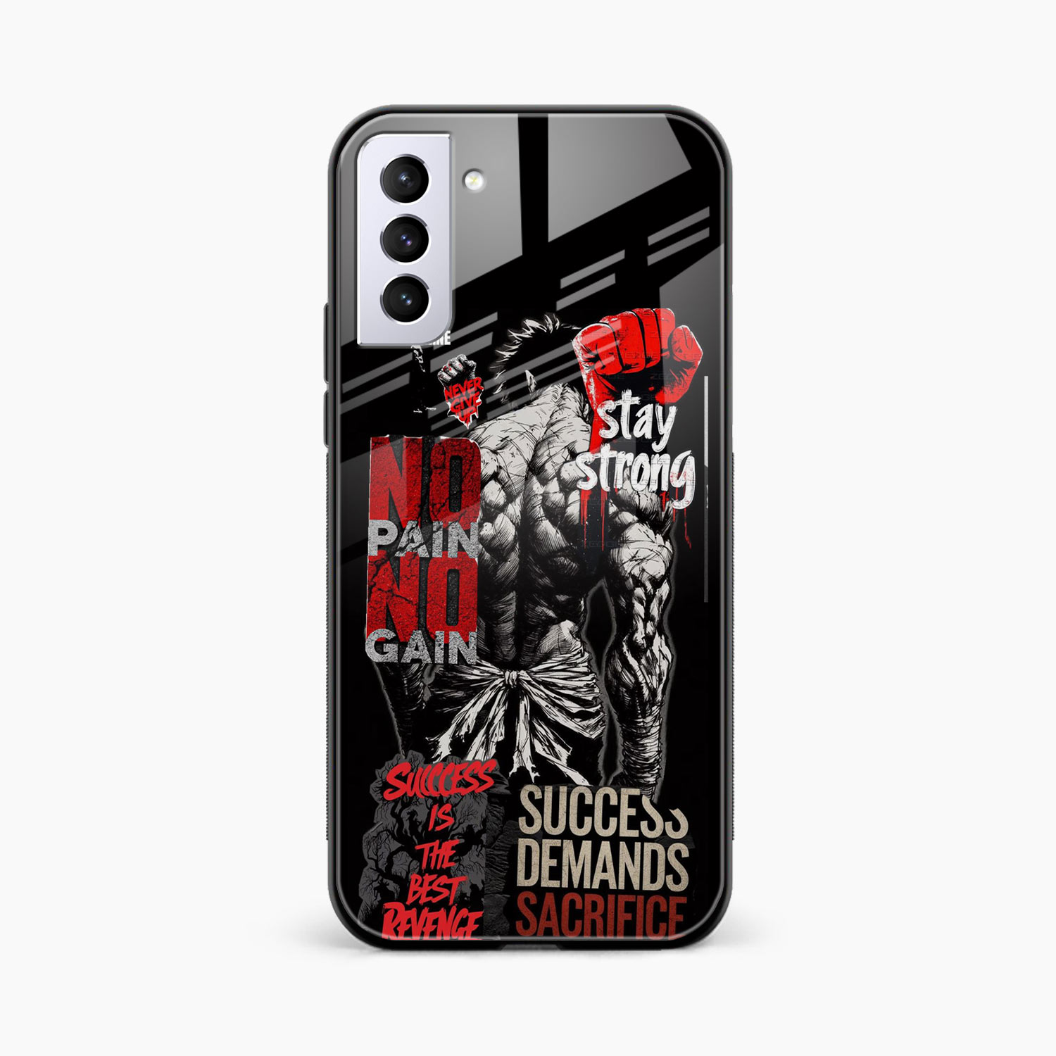 Stay Strong Samsung Galaxy S22 Back Cover
