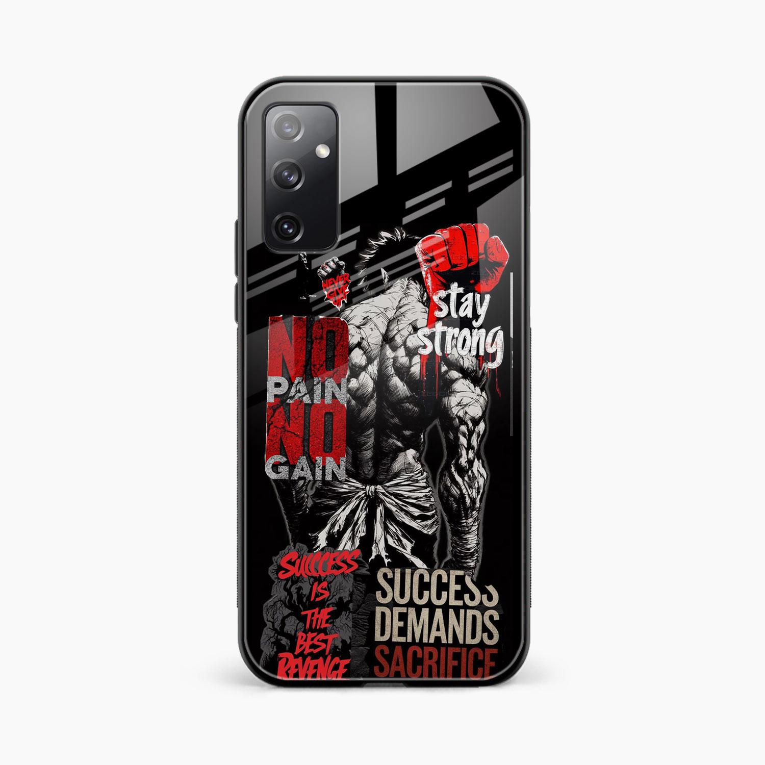 Stay Strong Samsung M52 Back Cover
