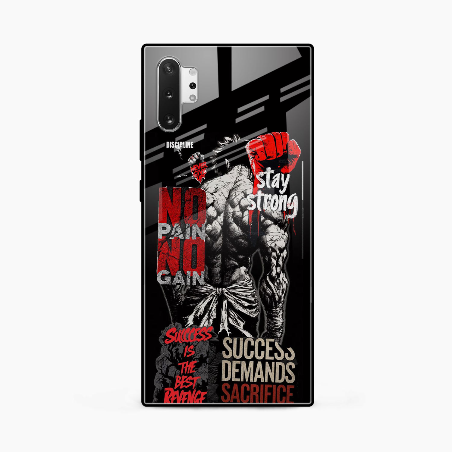 Stay Strong Samsung Note 10 Plus Back Cover