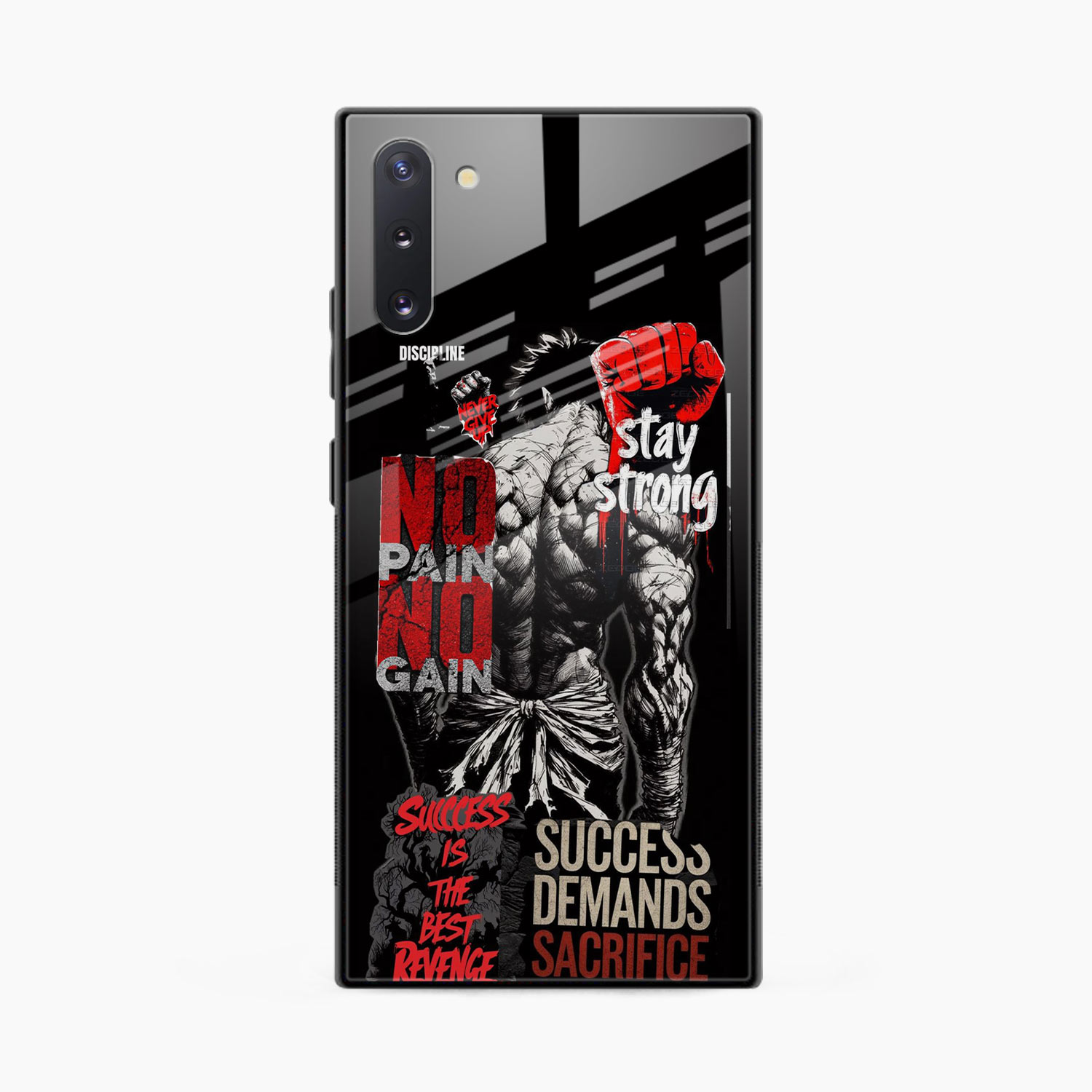 Stay Strong Samsung Note 10 Back Cover