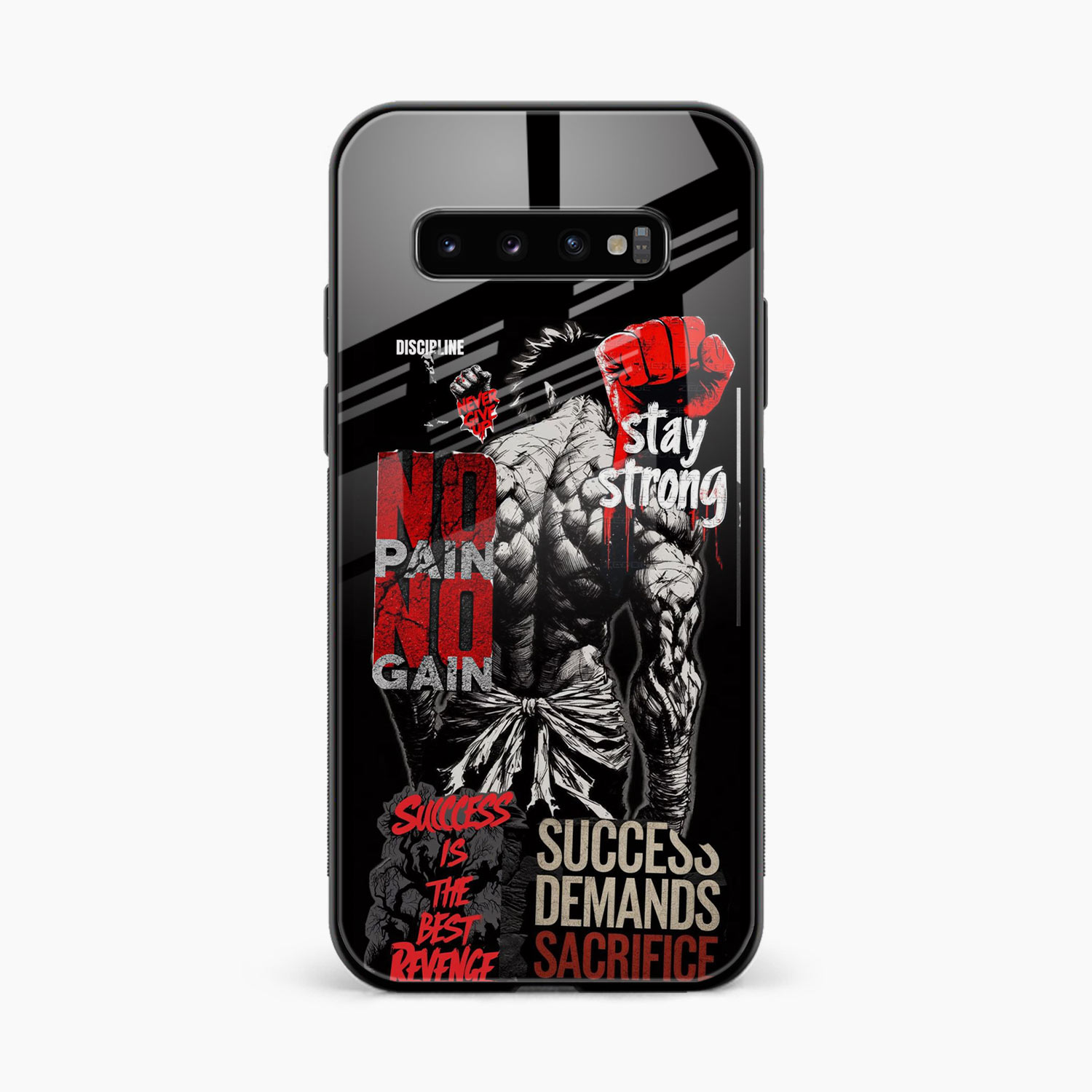 Stay Strong Samsung S10 Back Cover