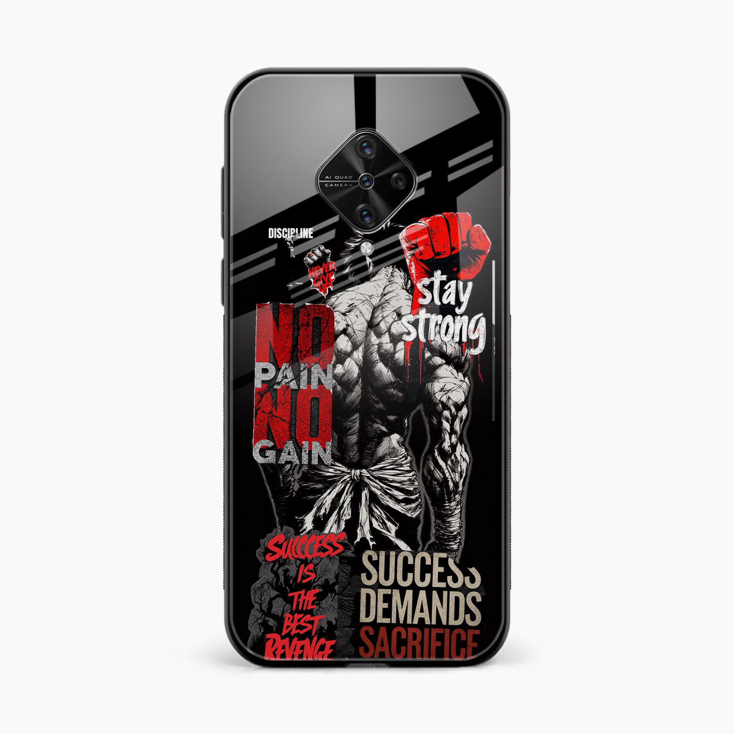 Stay Strong Vivo S1 Pro Back Cover