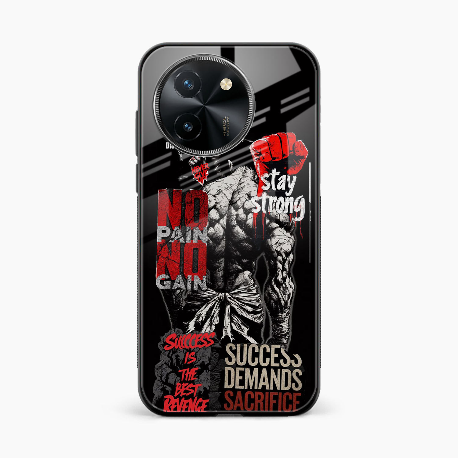 Stay Strong Vivo T3x 5G Back Cover