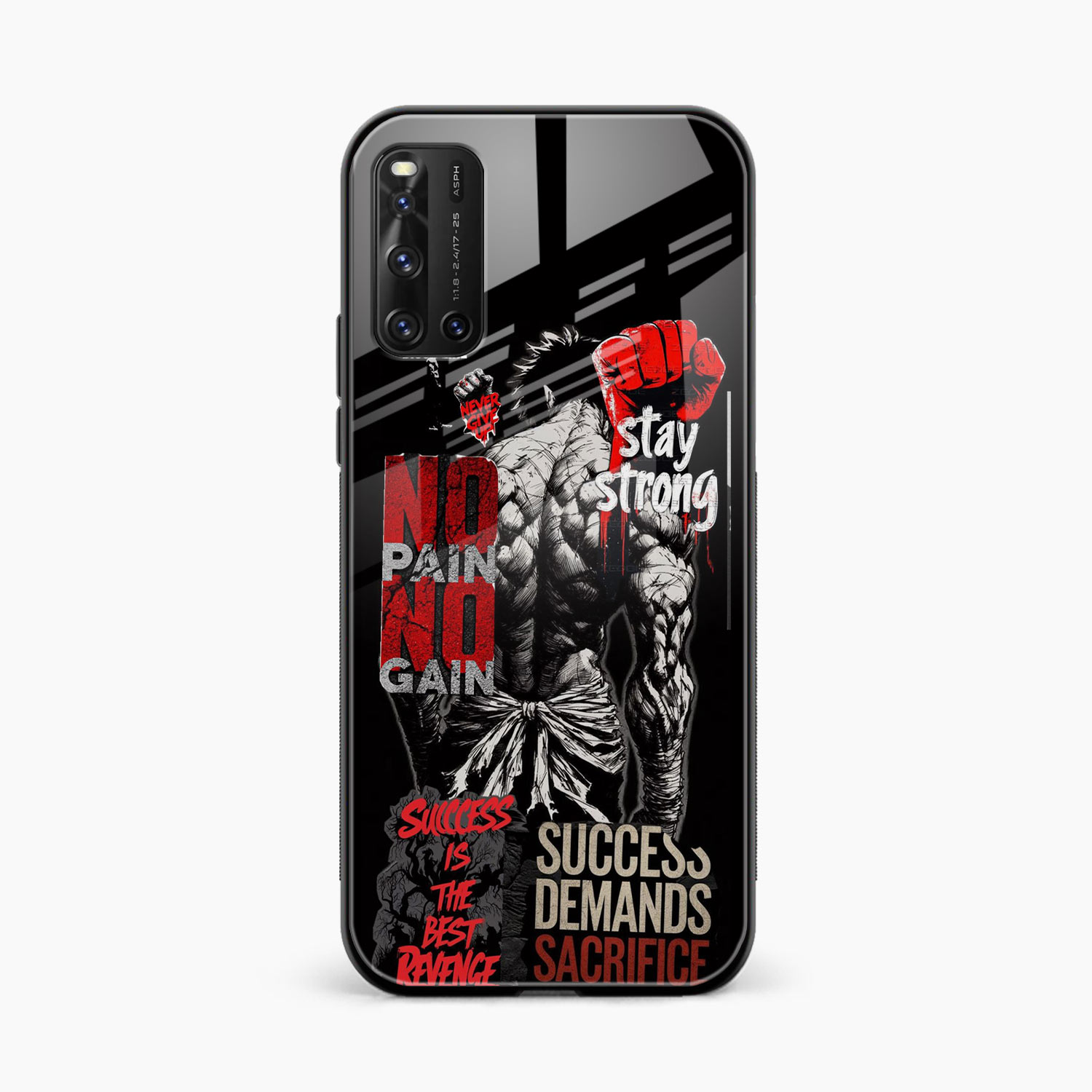 Stay Strong Vivo V19 Back Cover