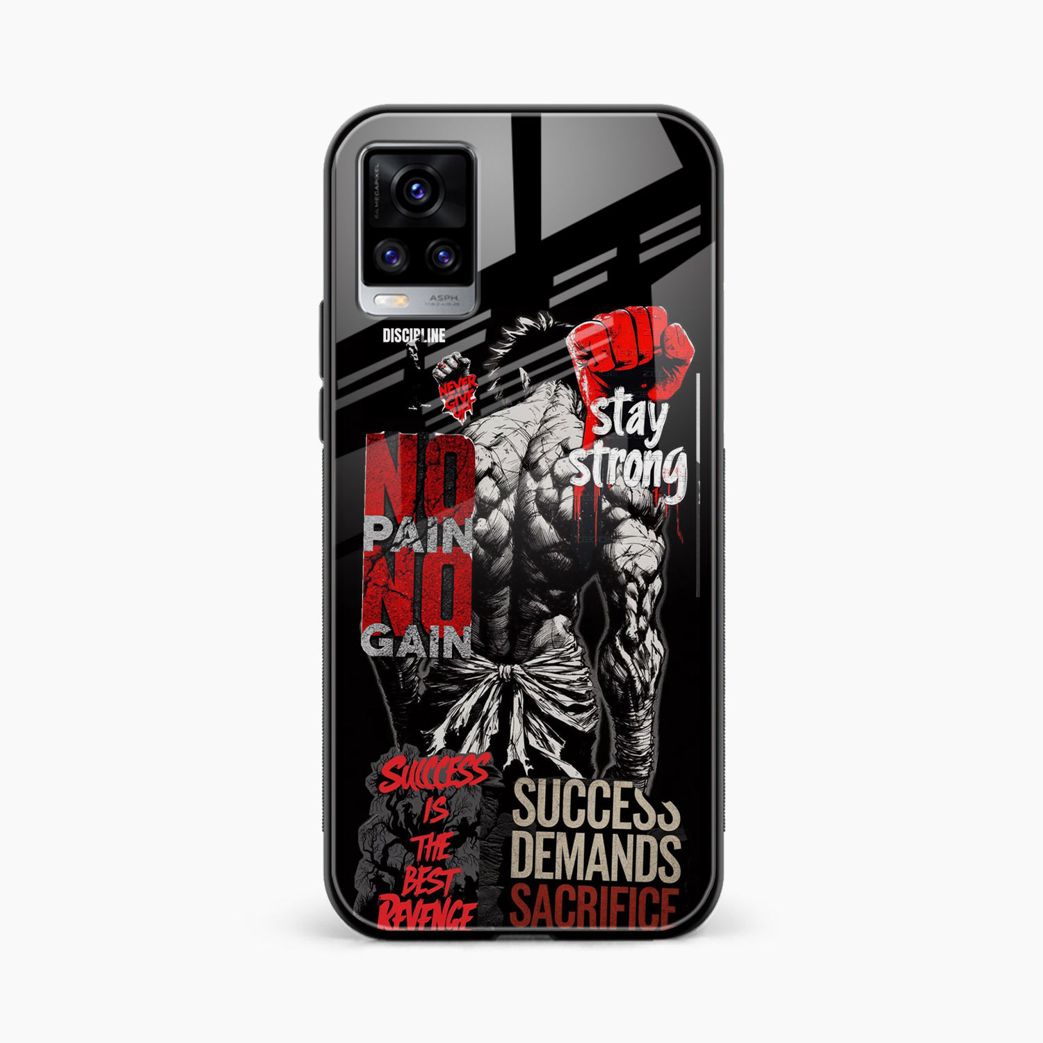 Stay Strong Vivo V20 Pro Back Cover