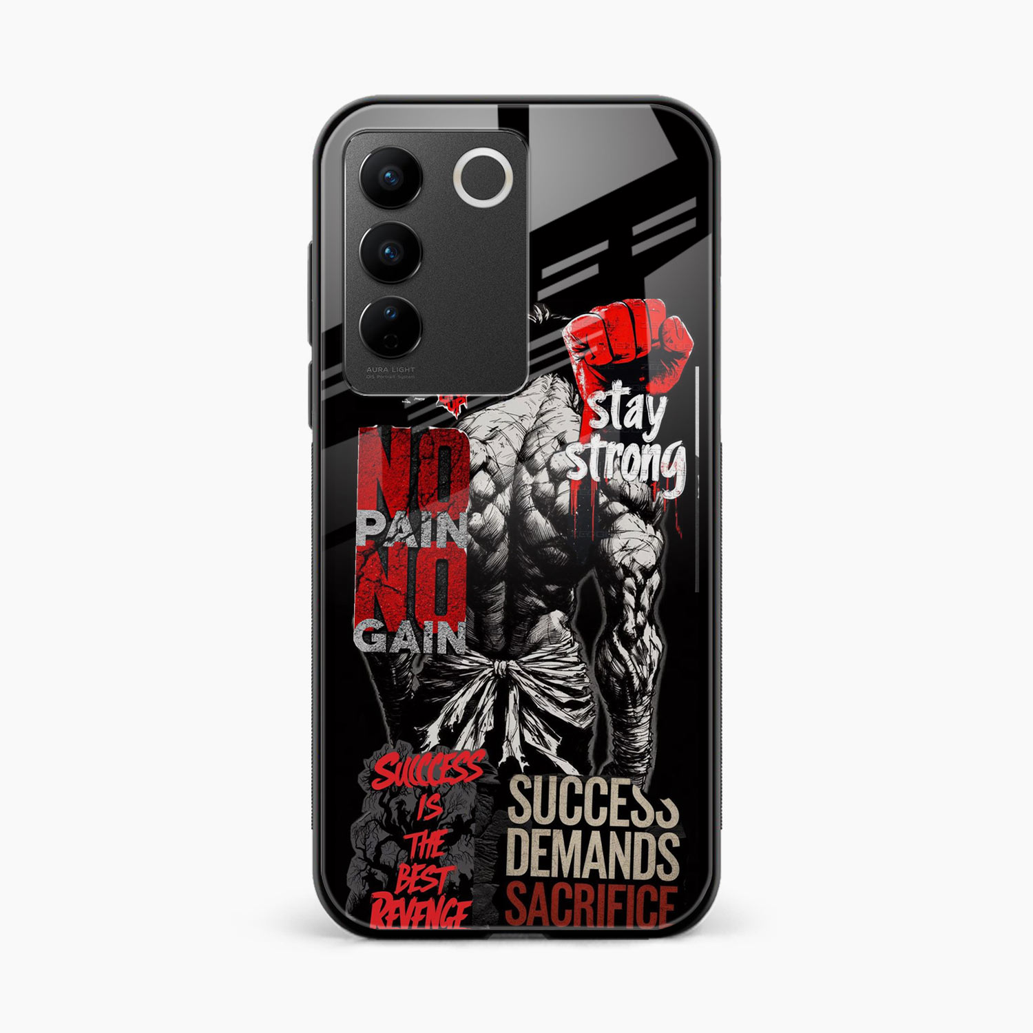 Stay Strong Vivo V27 Pro Back Cover