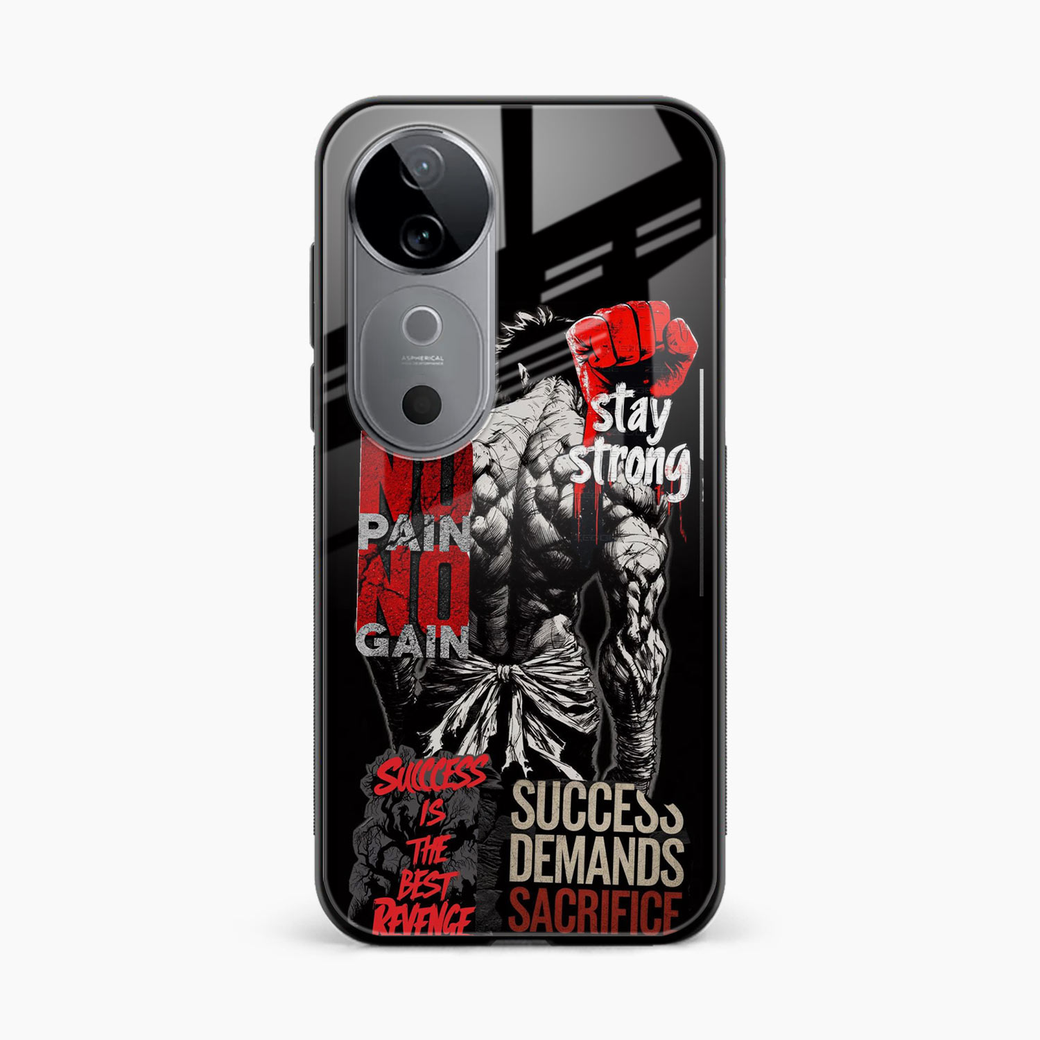 Stay Strong Vivo V40 5G Back Cover