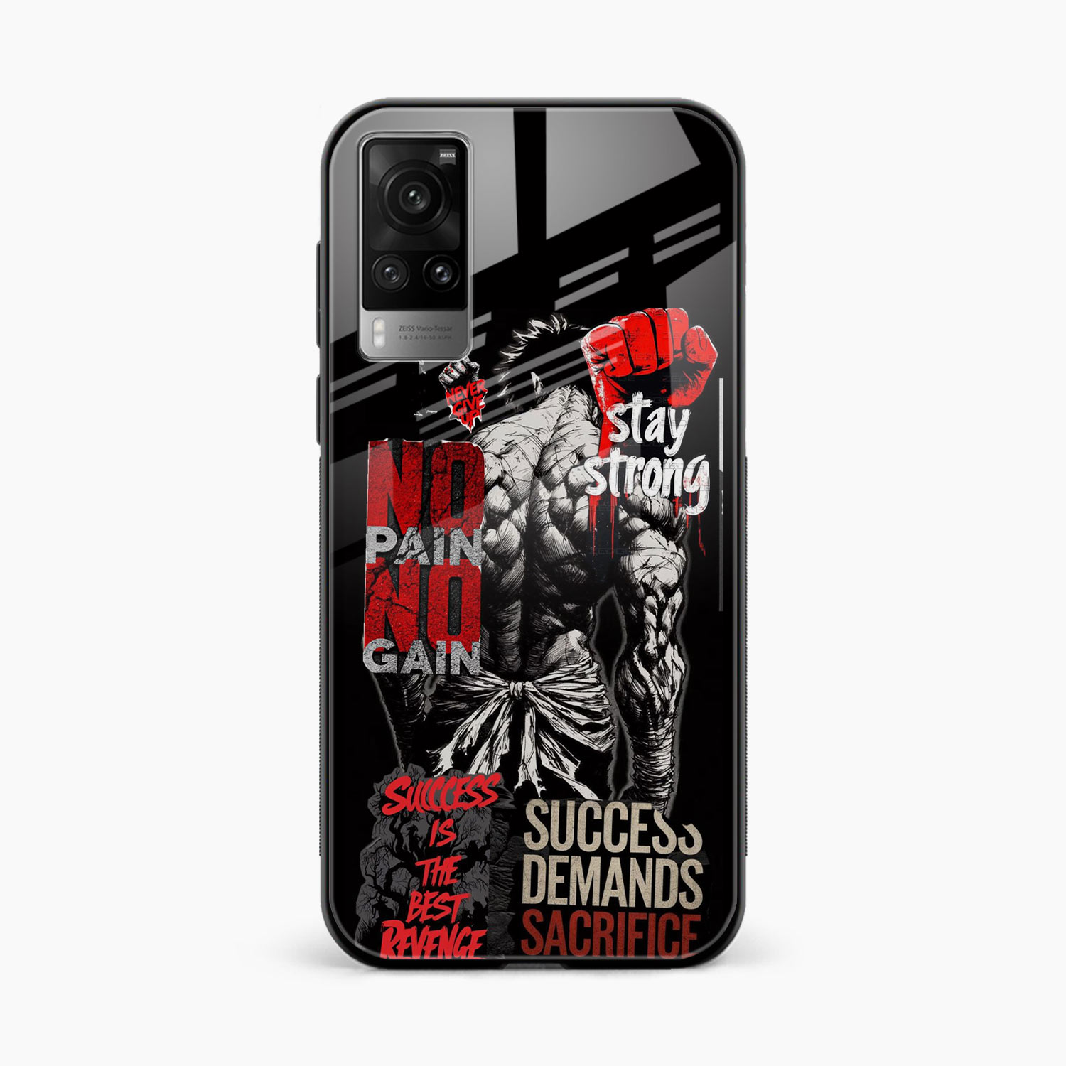 Stay Strong Vivo X60 Back Cover
