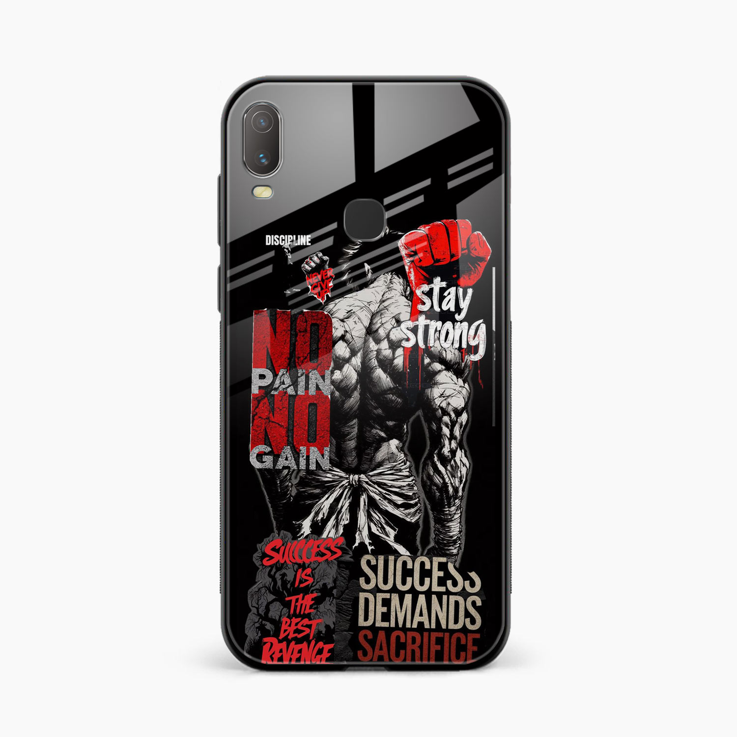 Stay Strong Vivo Y11 Back Cover