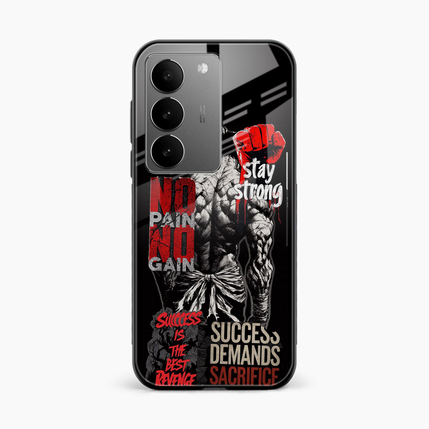 Stay Strong Vivo Y200e Back Cover
