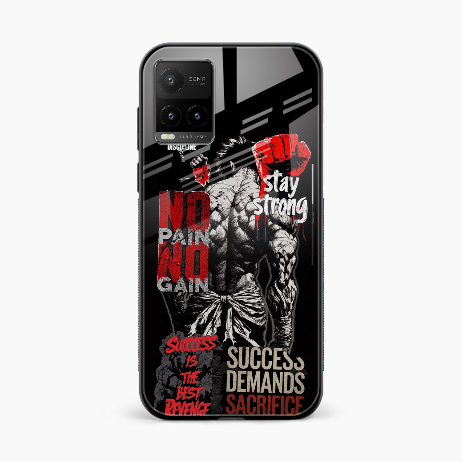 Stay Strong Vivo Y21t Back Cover