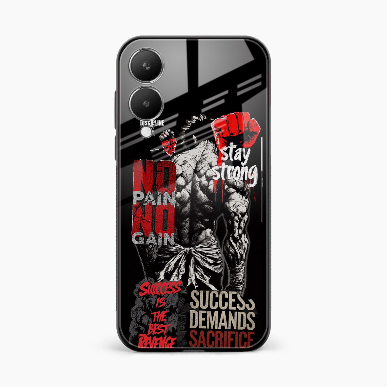 Stay Strong Vivo Y28 5G Back Cover