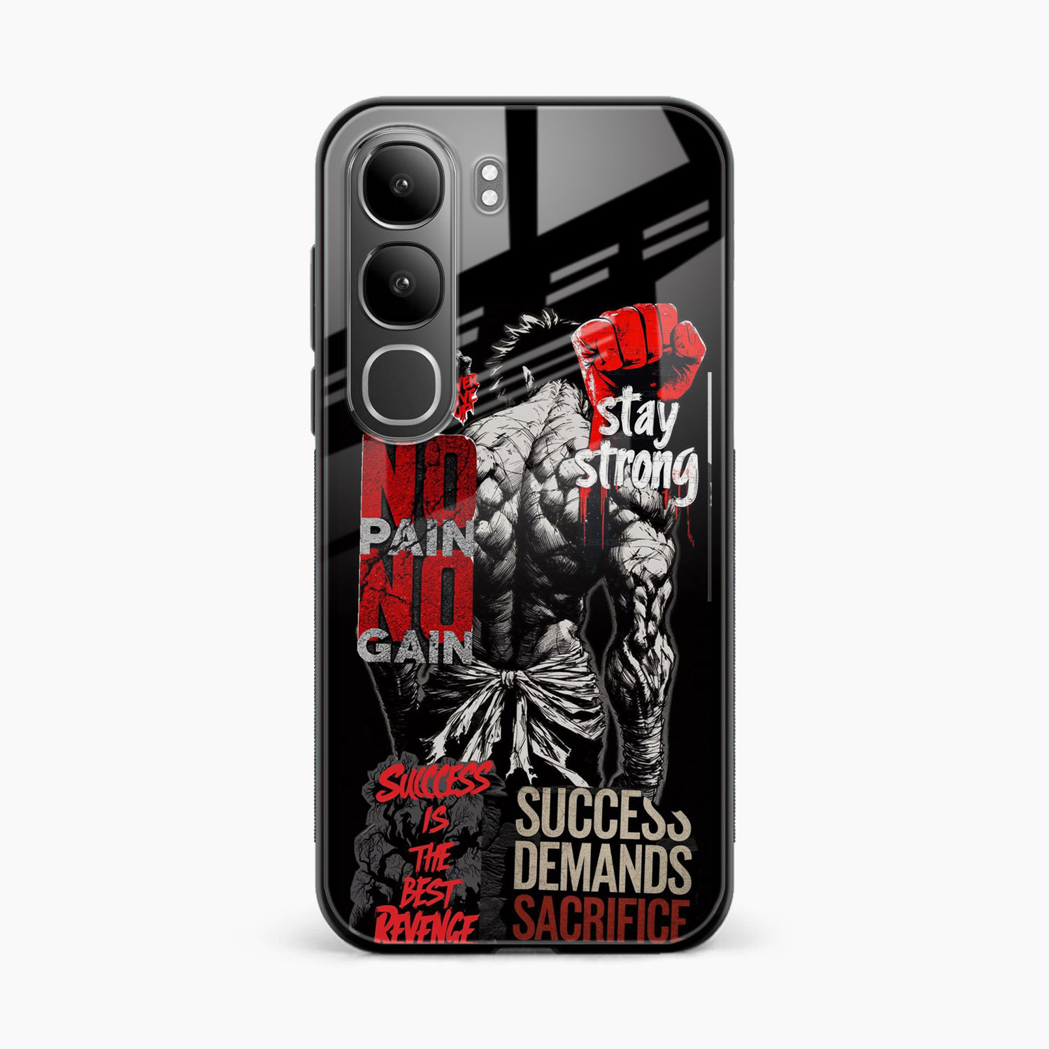Stay Strong Vivo Y31 5G Back Cover