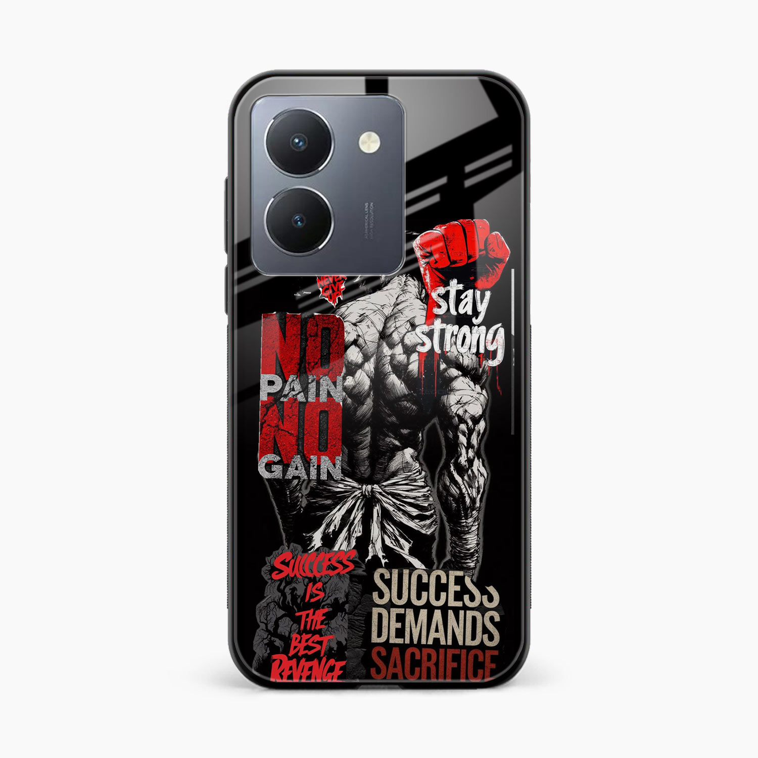 Stay Strong Vivo Y36 Back Cover