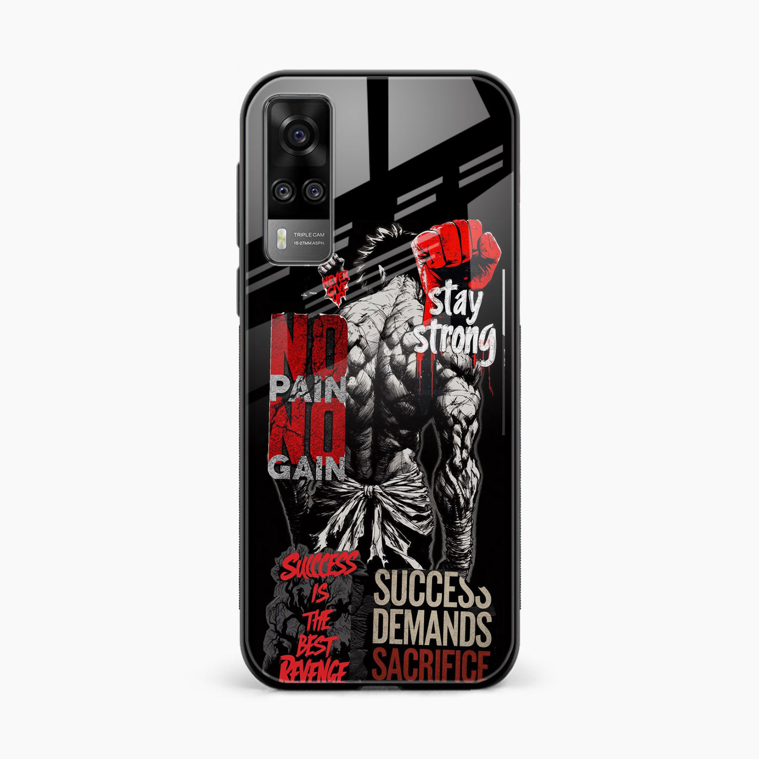 Stay Strong Vivo Y51 Back Cover