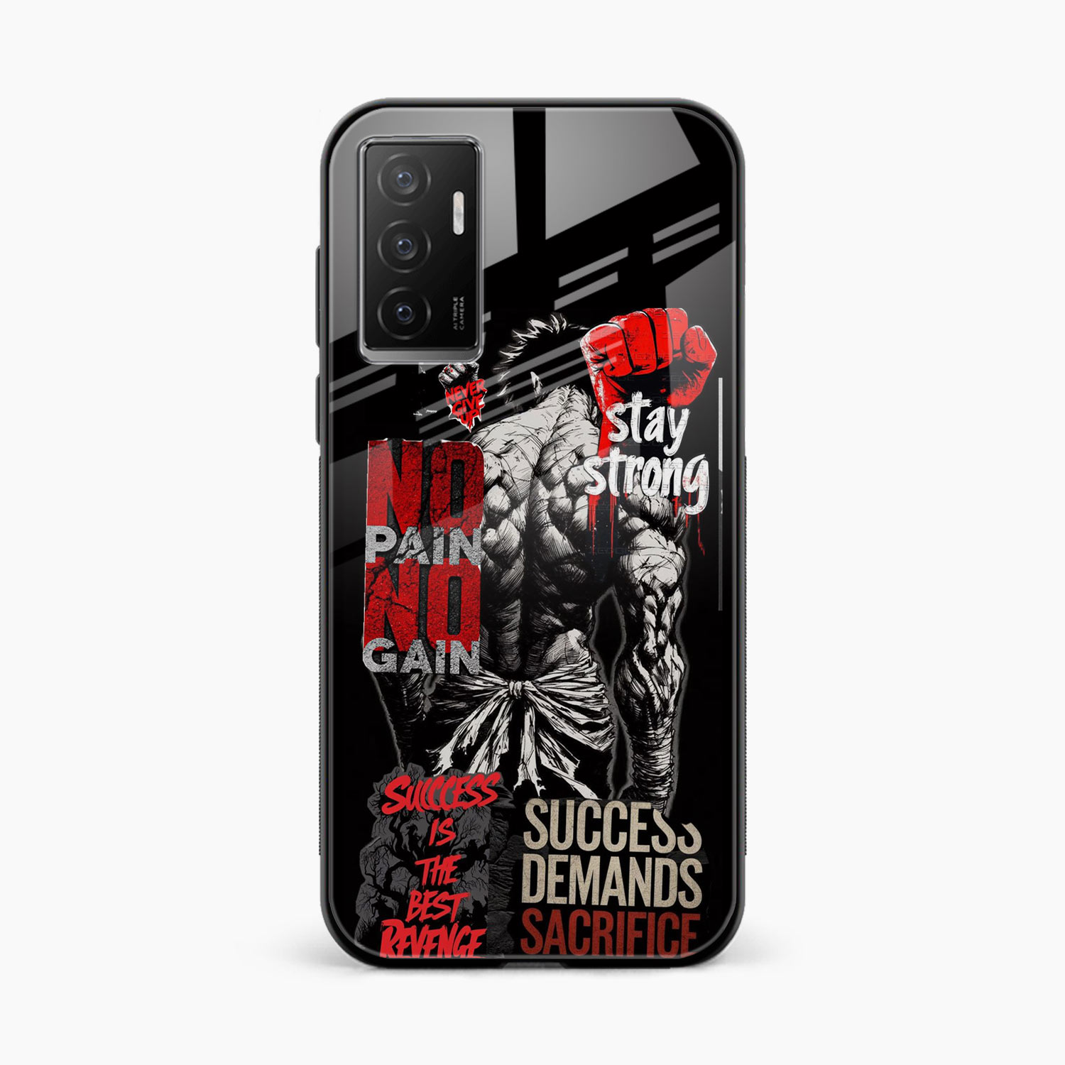 Stay Strong Vivo Y75 Back Cover