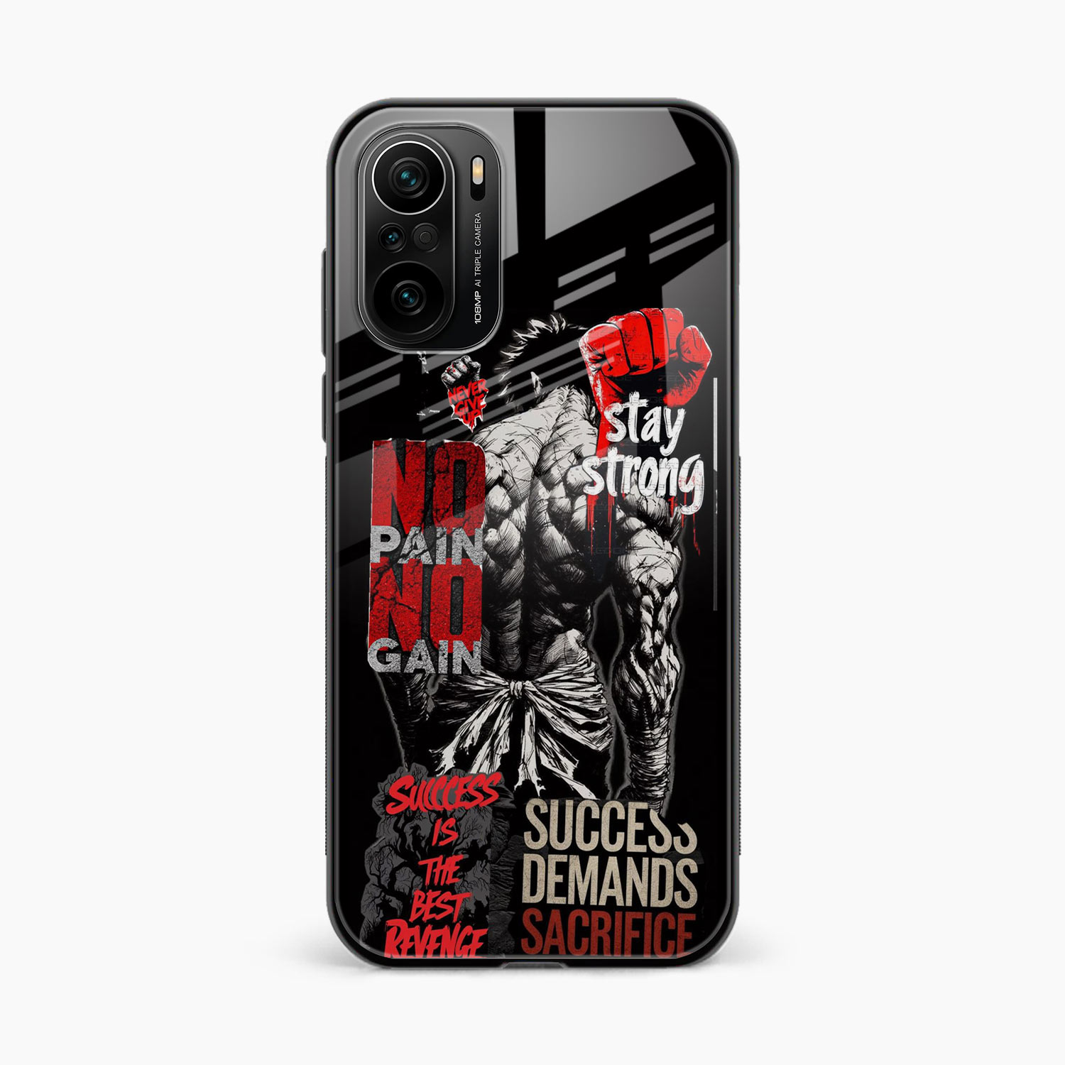 Stay Strong Xiaomi Mi 11x Back Cover