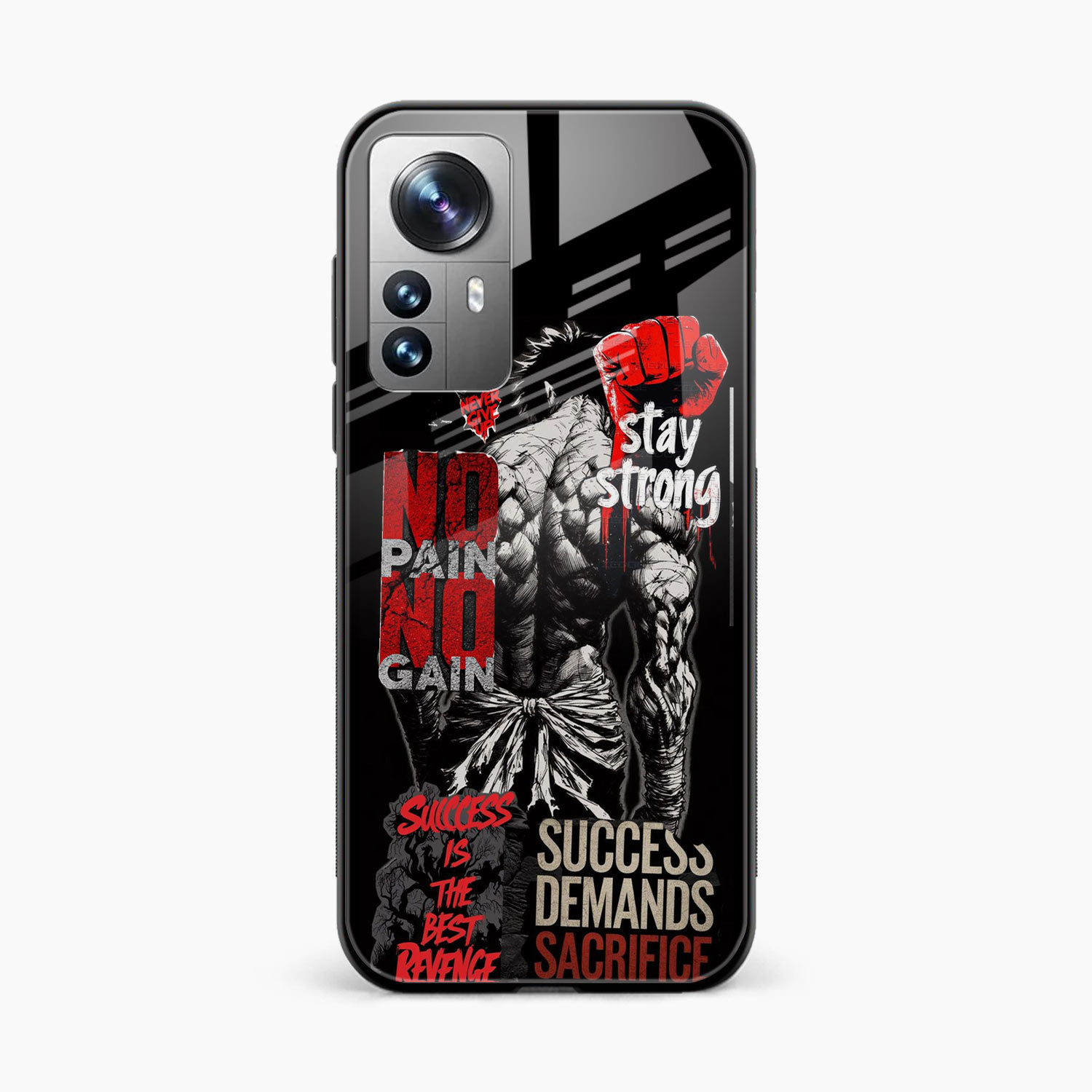 Stay Strong Xiaomi Mi 12 Pro Back Cover