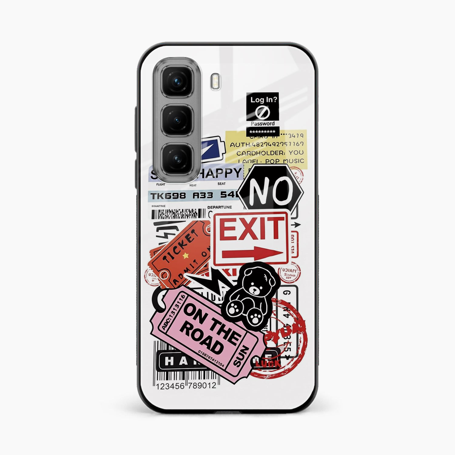 Travel Diaries Infinix Hot 50 5G Back Cover