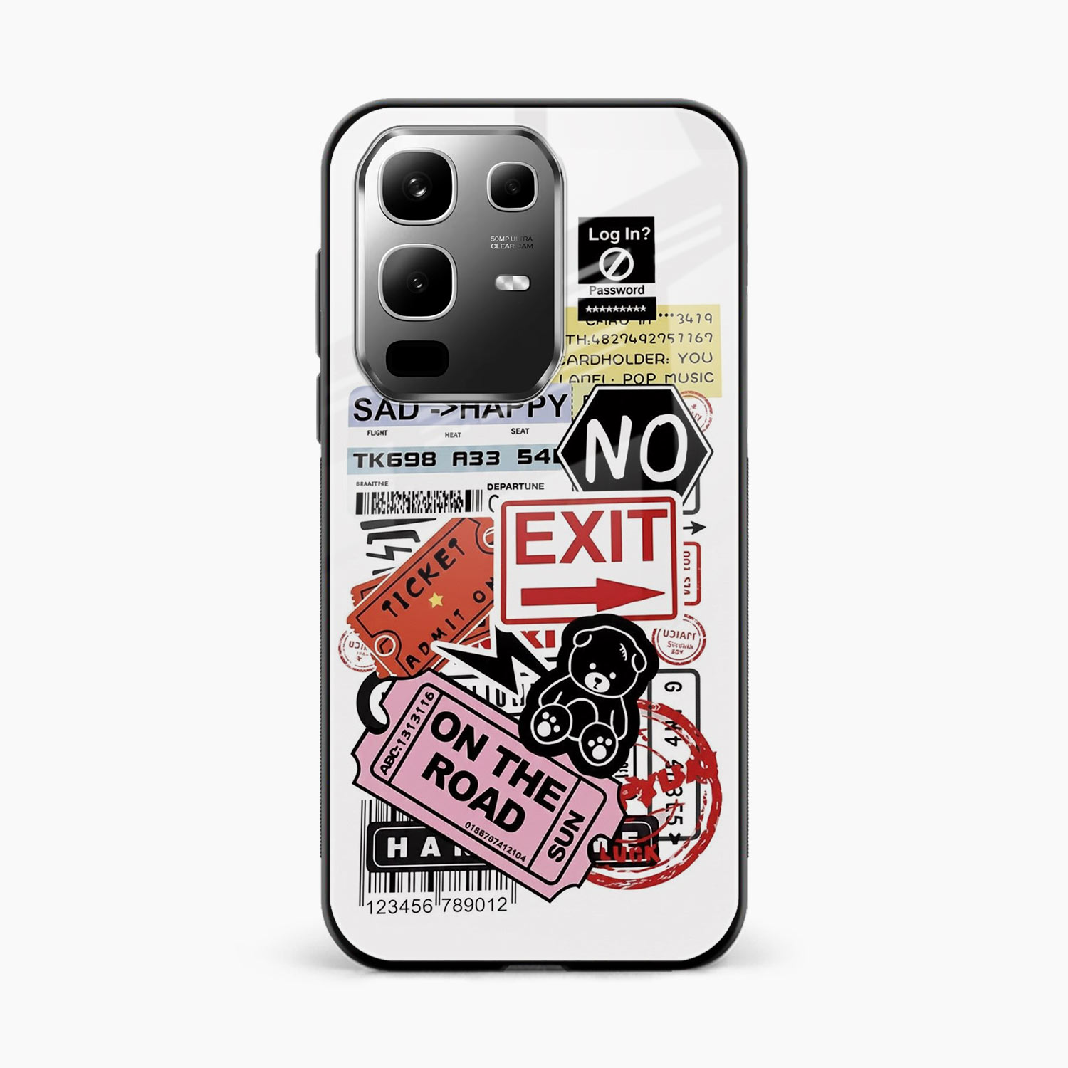 Travel Diaries Infinix Note 50x 5G Plus Back Cover