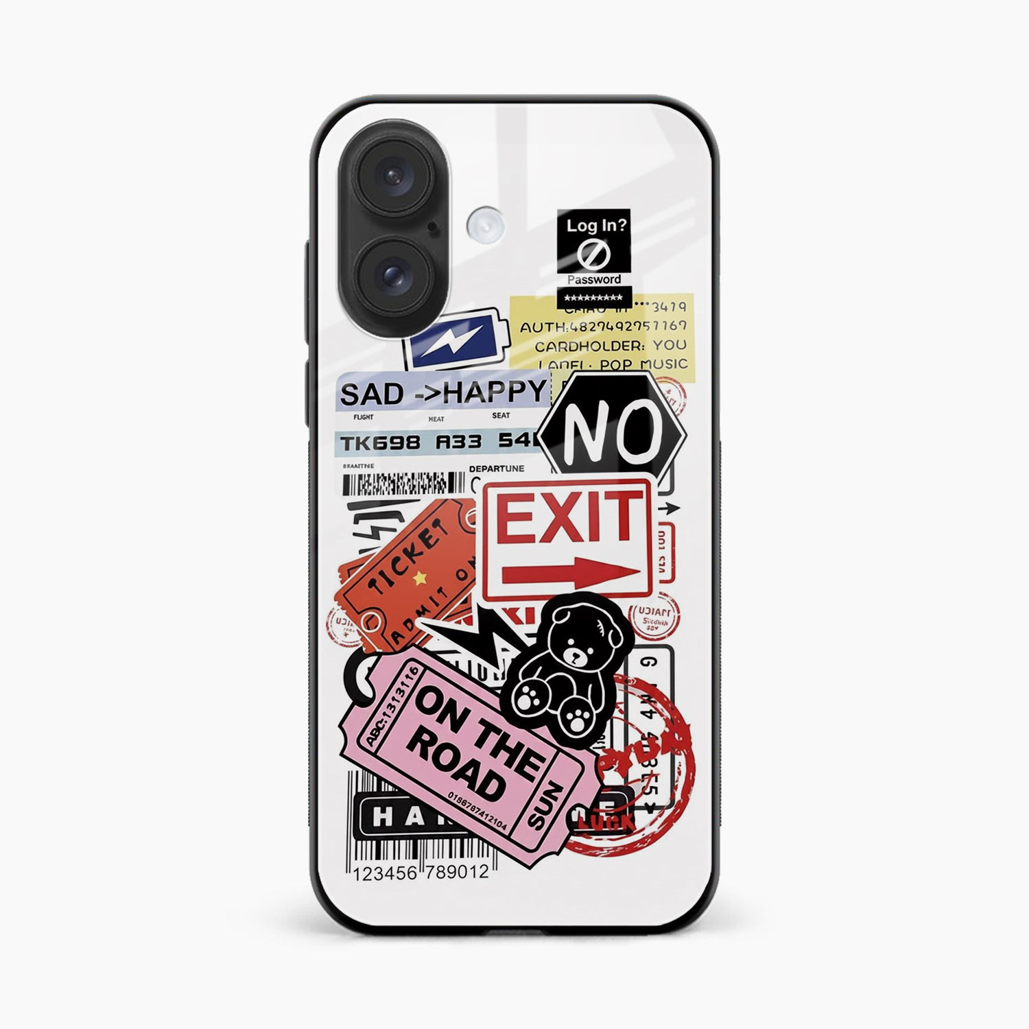 Travel Diaries iPhone 16 Back Cover