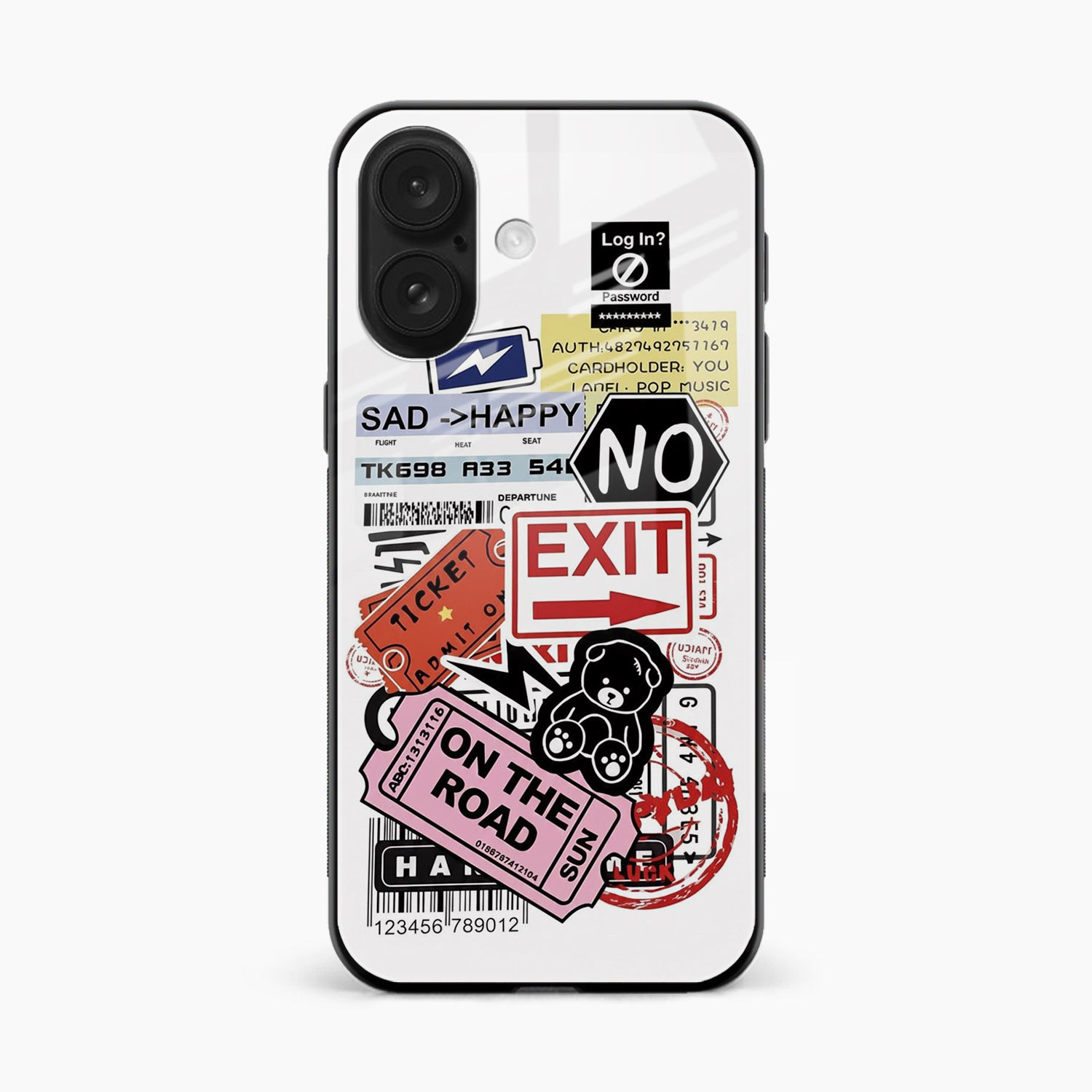 Travel Diaries iPhone 17 Back Cover