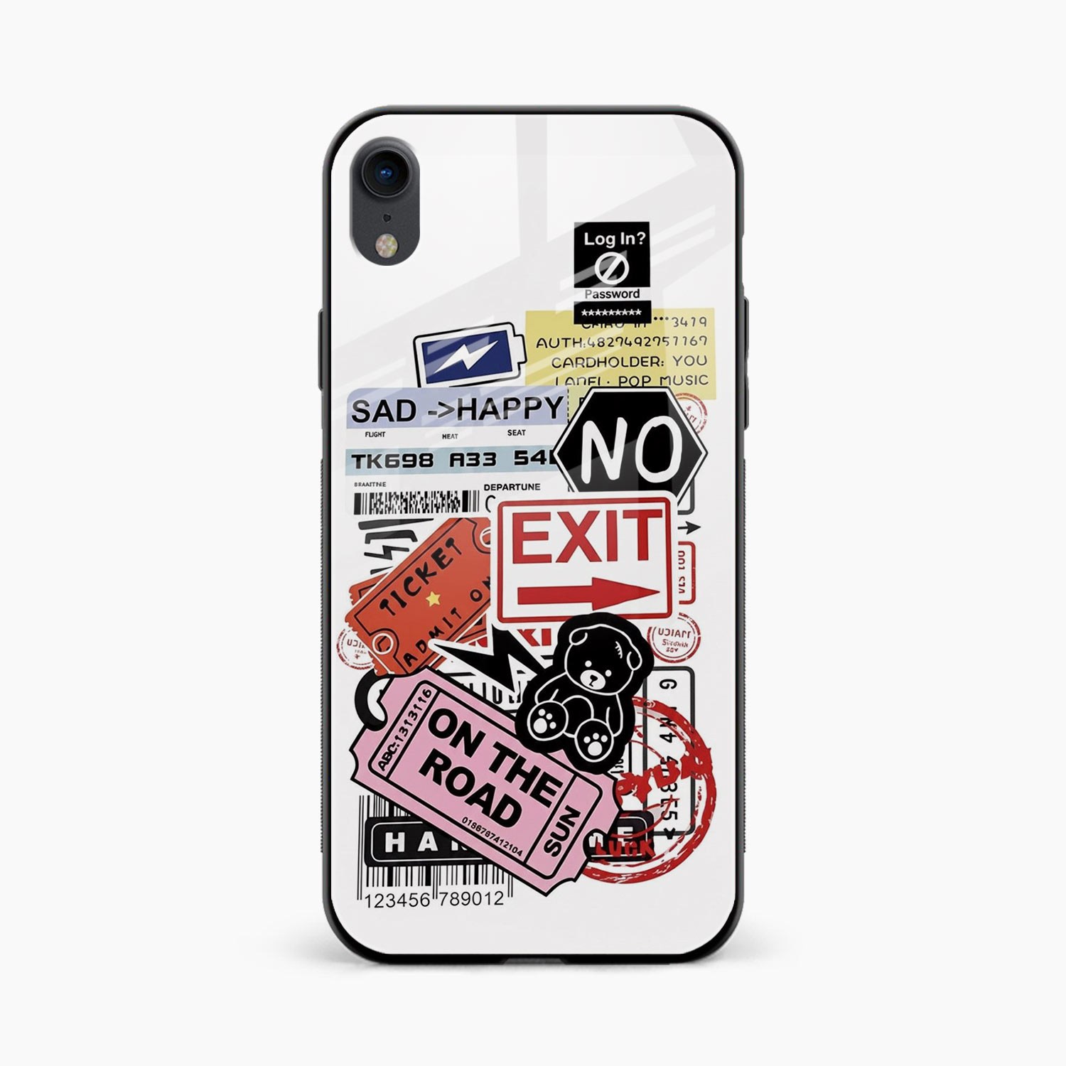 Travel Diaries iPhone XR Back Cover