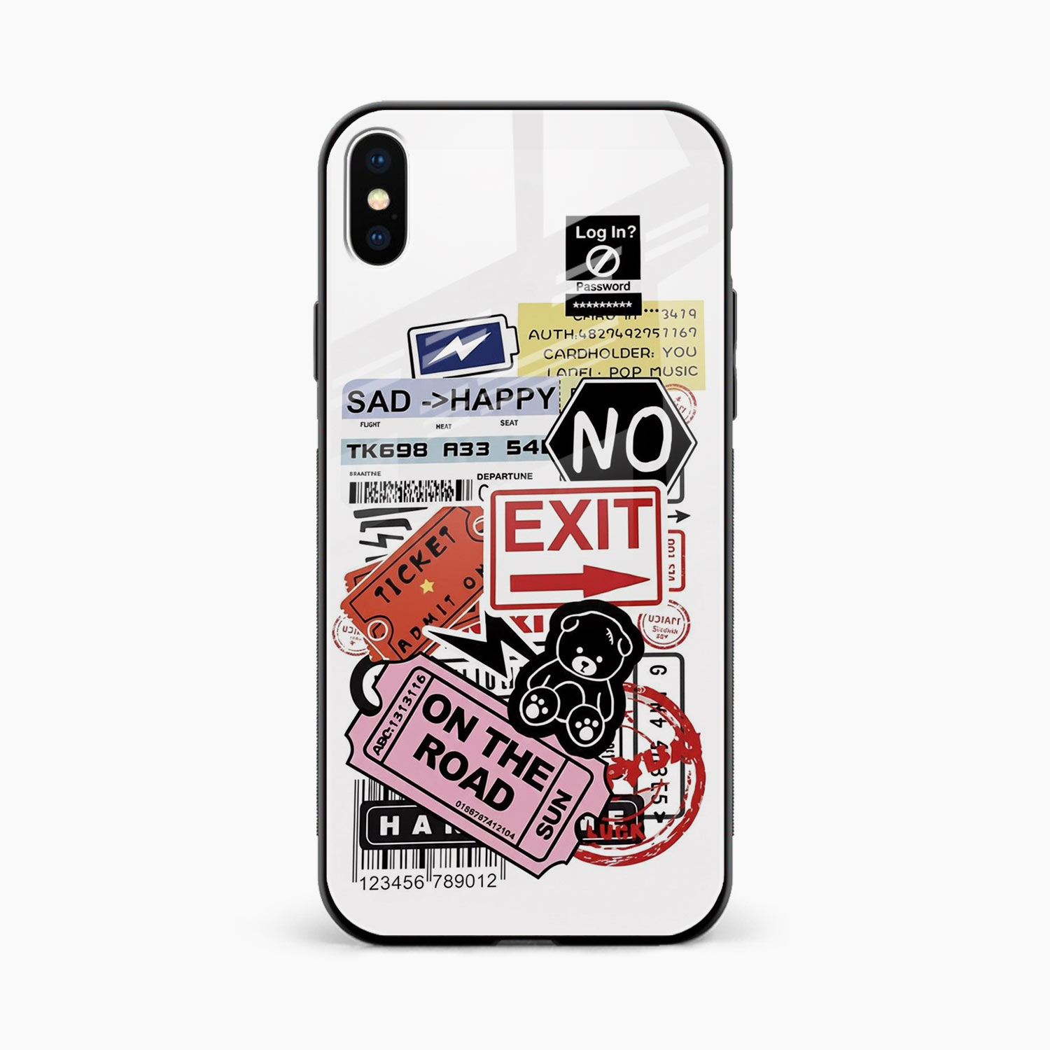 Travel Diaries iPhone XS Max Back Cover